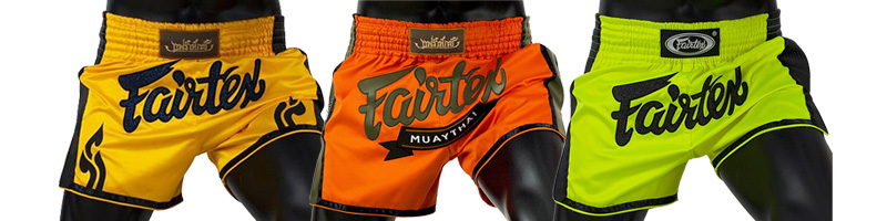 Gym- and Ringwear, cool boxing trunks and thaiboxing shorts. Find you outfit for training or competition here.