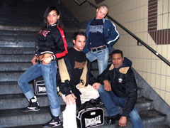 Fotoshooting, U-Bahn Düsseldorf 2006