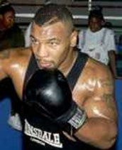 Mike Tyson, voormalig wereldkampieon in zwaargewicht
