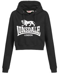 Lonsdale Damen Cropped Sweatshirt Roxeth