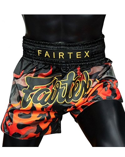 Fairtex BS1921 muay thai shorts Volcano