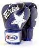Fairtex Leather Boxing Gloves - Tight Fit - Nation Print 6
