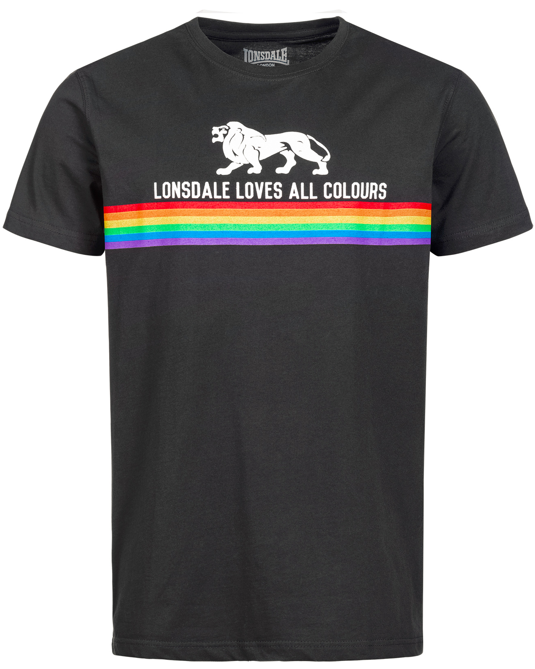 Lonsdale Loves All Colours T-Shirt Nelson