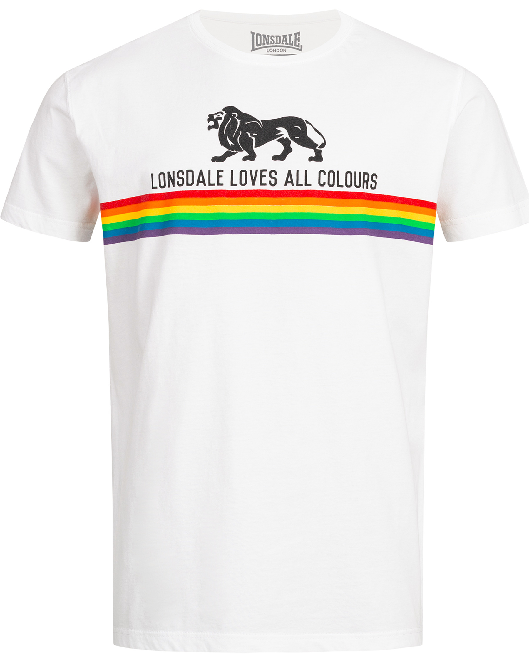 Lonsdale Loves All Colours T-Shirt Nelson
