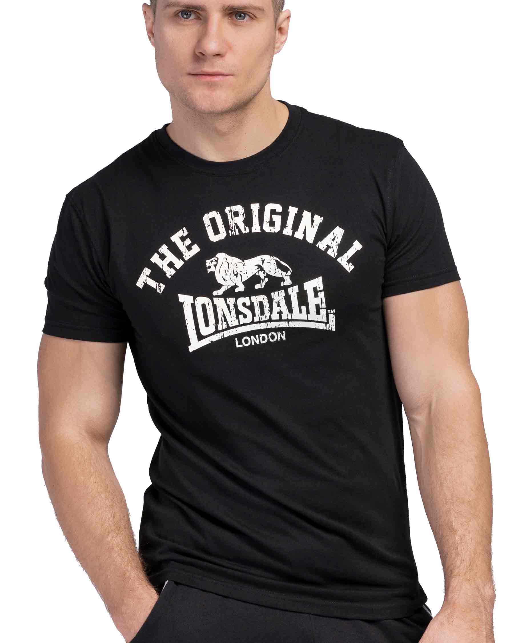 LONSDALE Lonsdale PLAIN SHIRT - Camisa hombre black/yellow - Private Sport  Shop