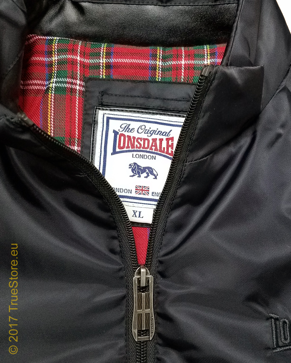 Lonsdale nylon Harrington Jacket Sanna Mens Jackets Lonsdale London