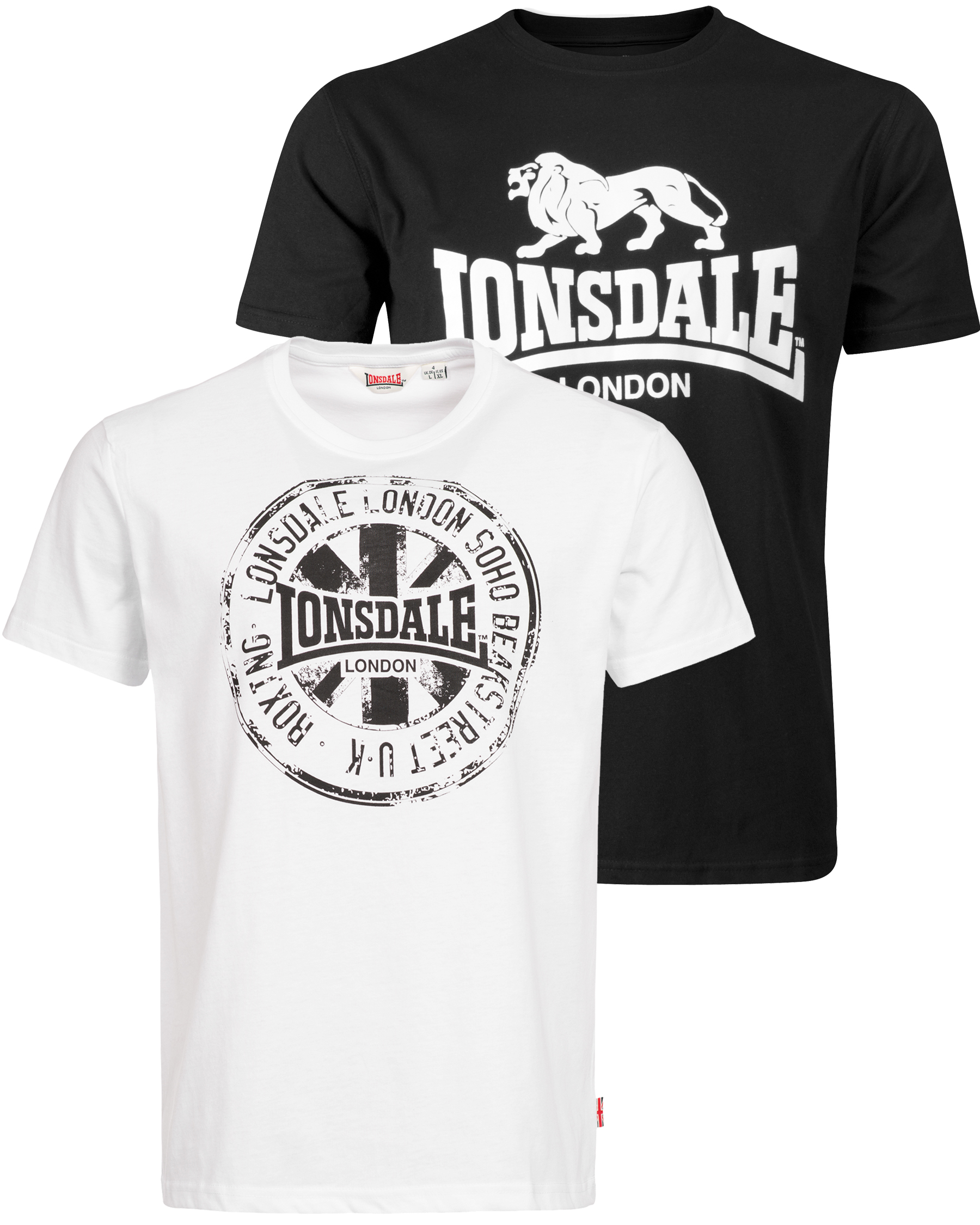 Lonsdale doublepack t-shirt Dildawn