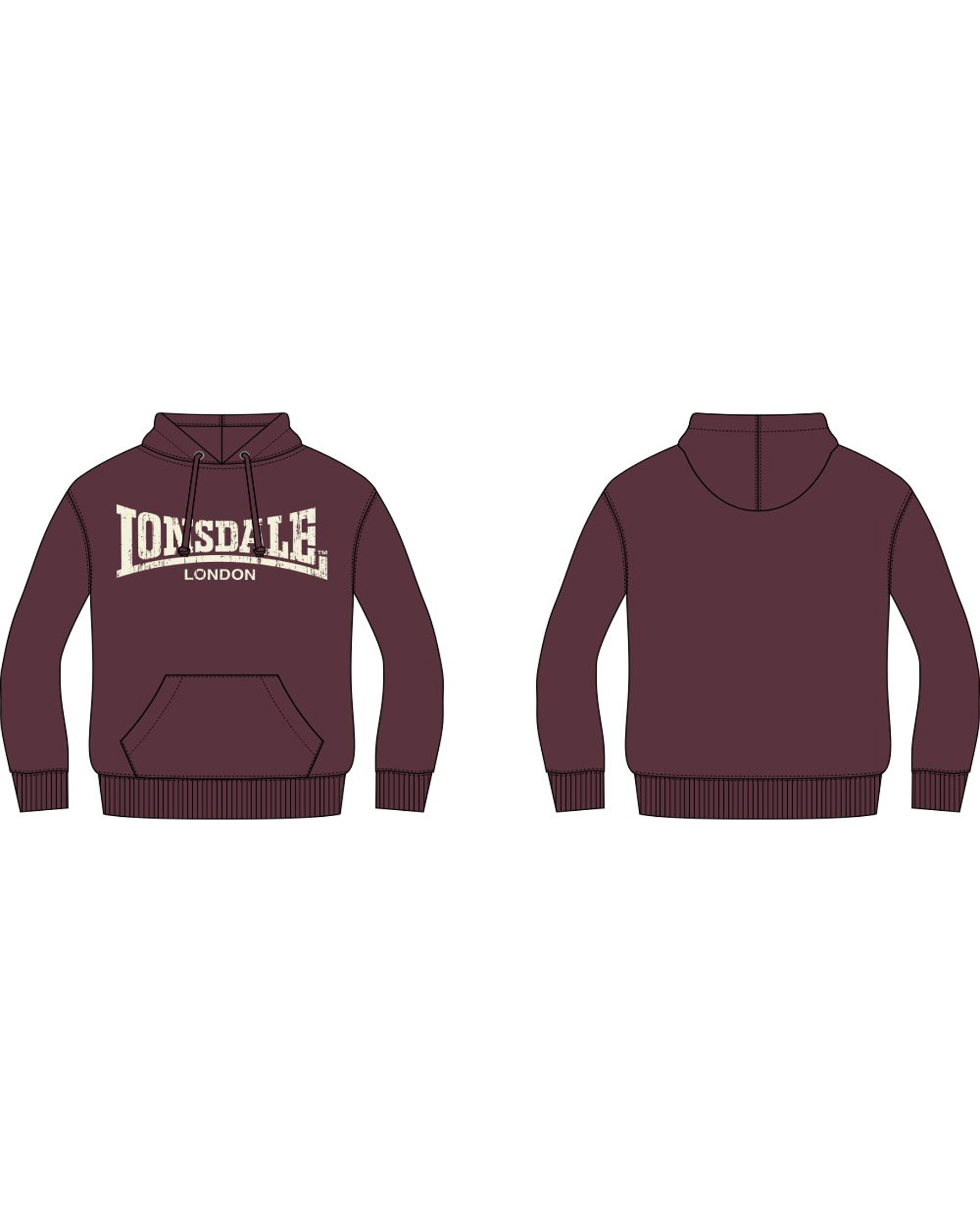 Lonsdale hooded sweatshirt Wolterton