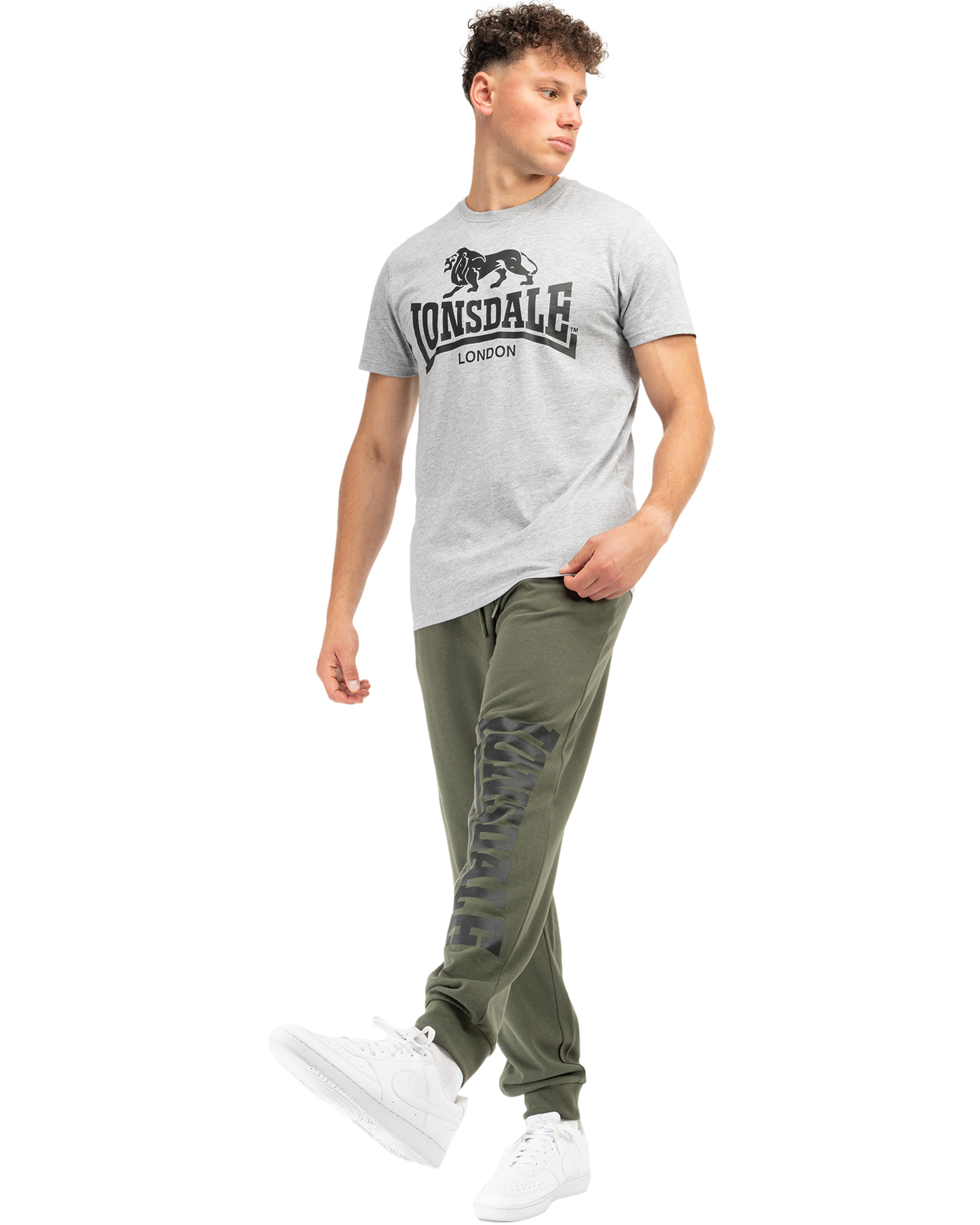 Lonsdale dubbelpak t-shirt Loscoe