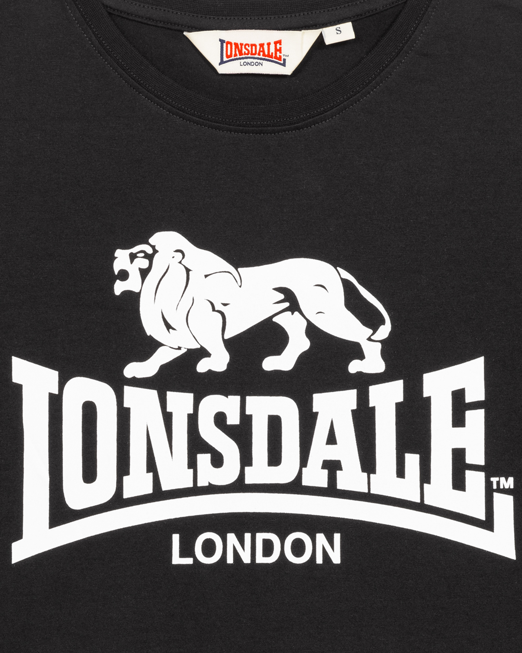 Lonsdale Damen Cropped T-Shirt Gutch Common - Picture 5 of 8