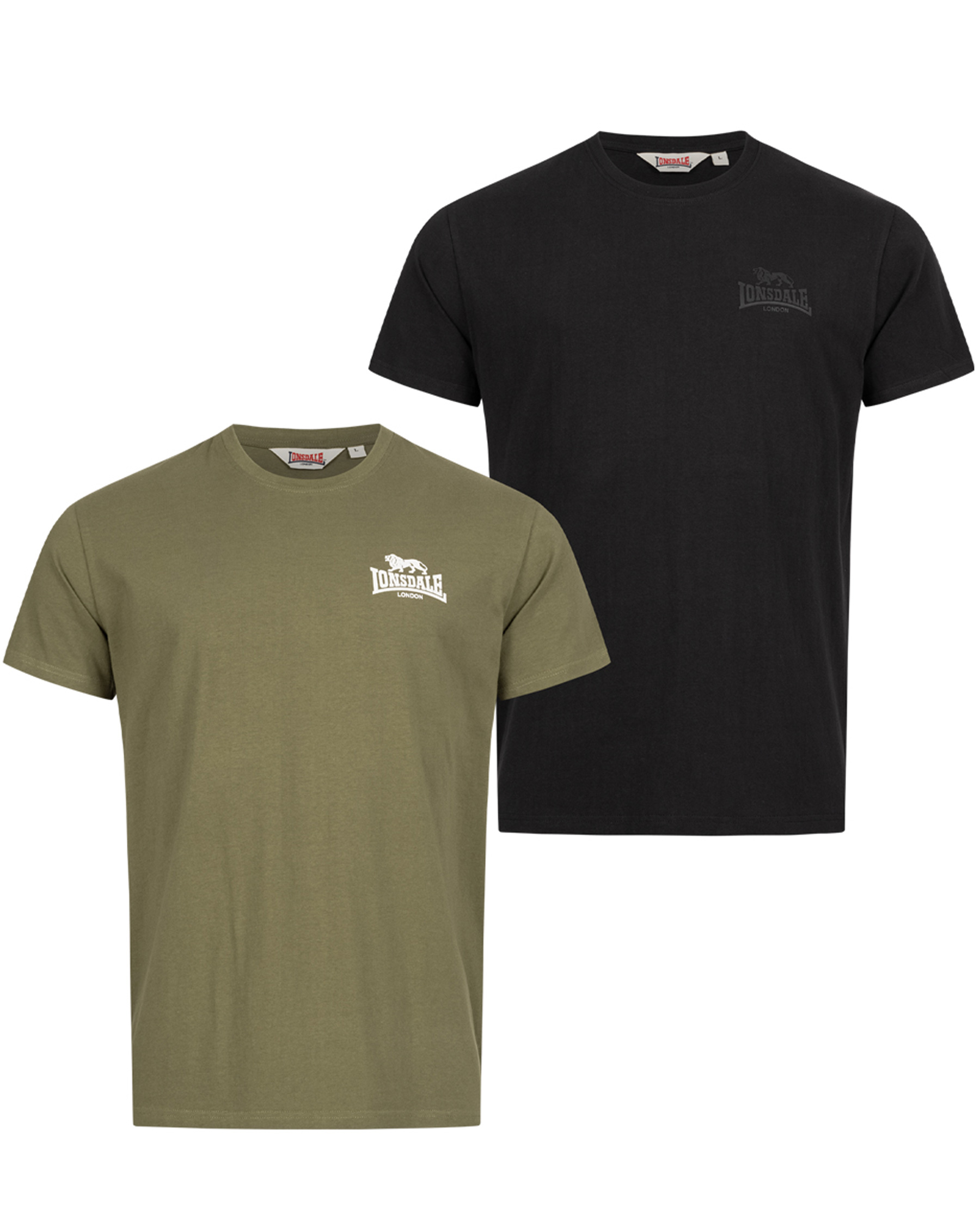 Lonsdale Doppelpack T-Shirts Blairmore