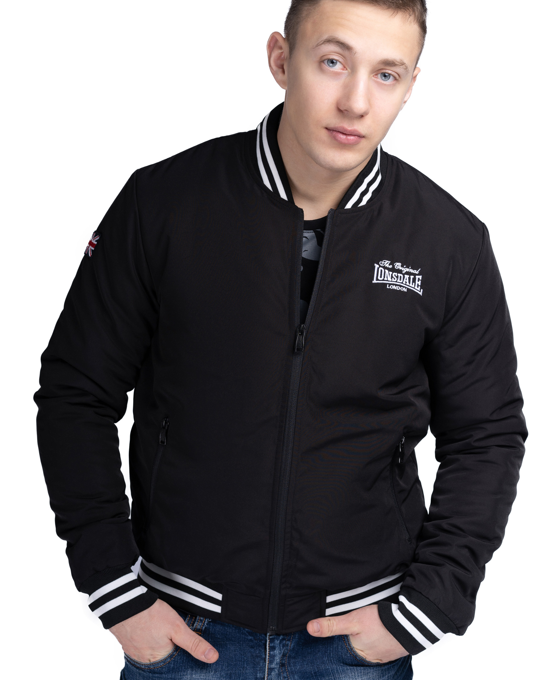 botsing ik wil Zwitsers Lonsdale men jacket Truestorpe - Mens Jackets - Lonsdale London