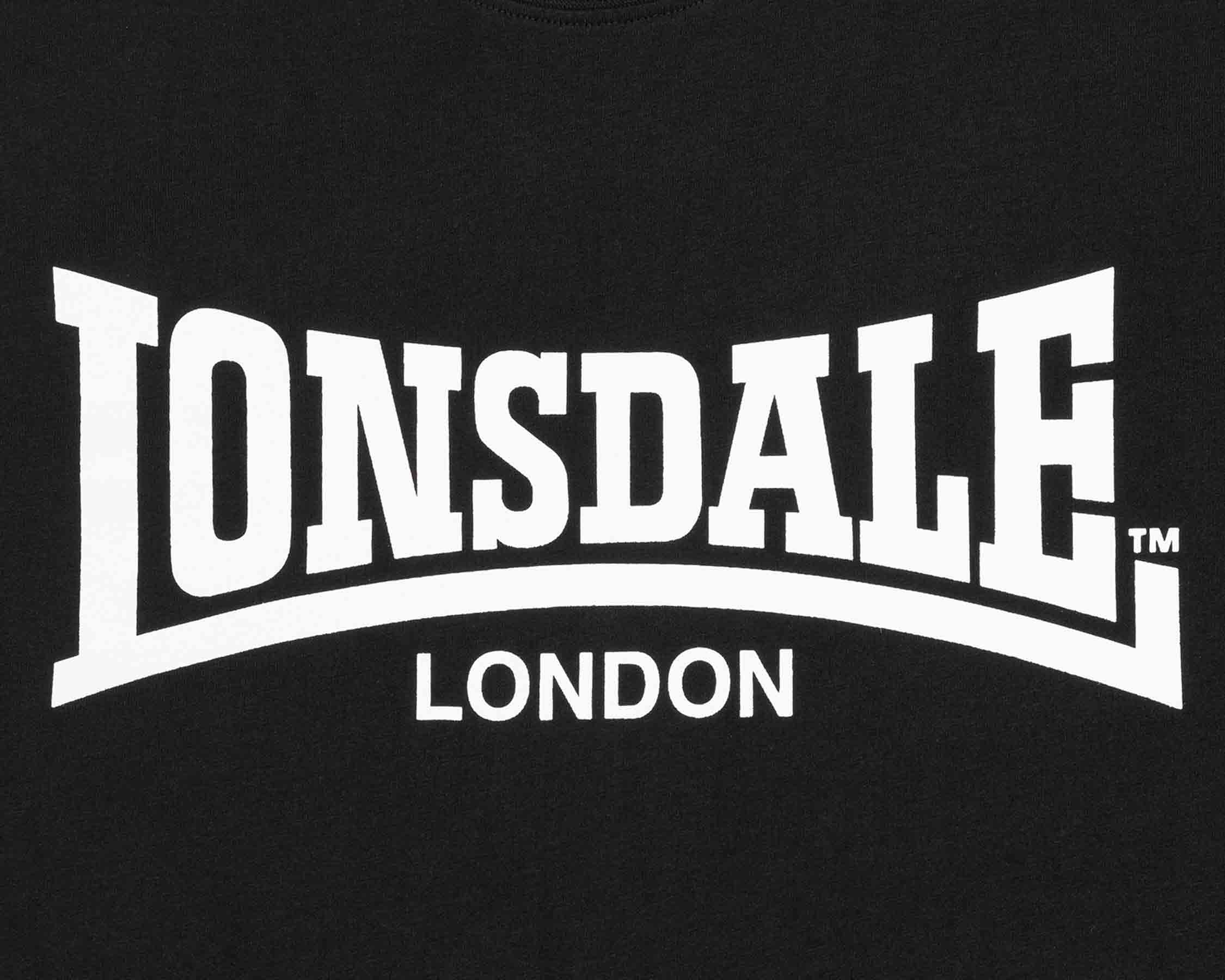 Lonsdale regulär fit T-Shirt Sussex im Doppelpack