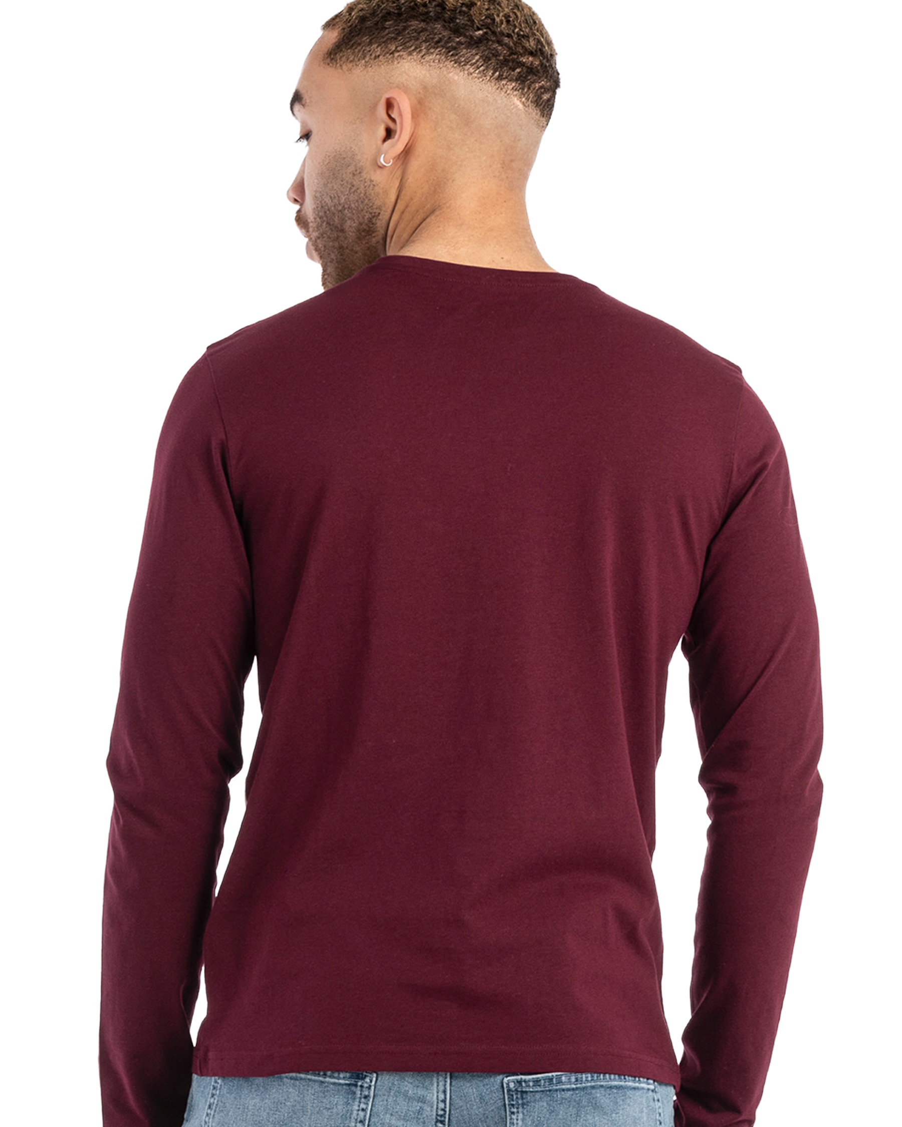 Lonsdale regulär fit langarm T-Shirts Ayrshire im Doppelpack