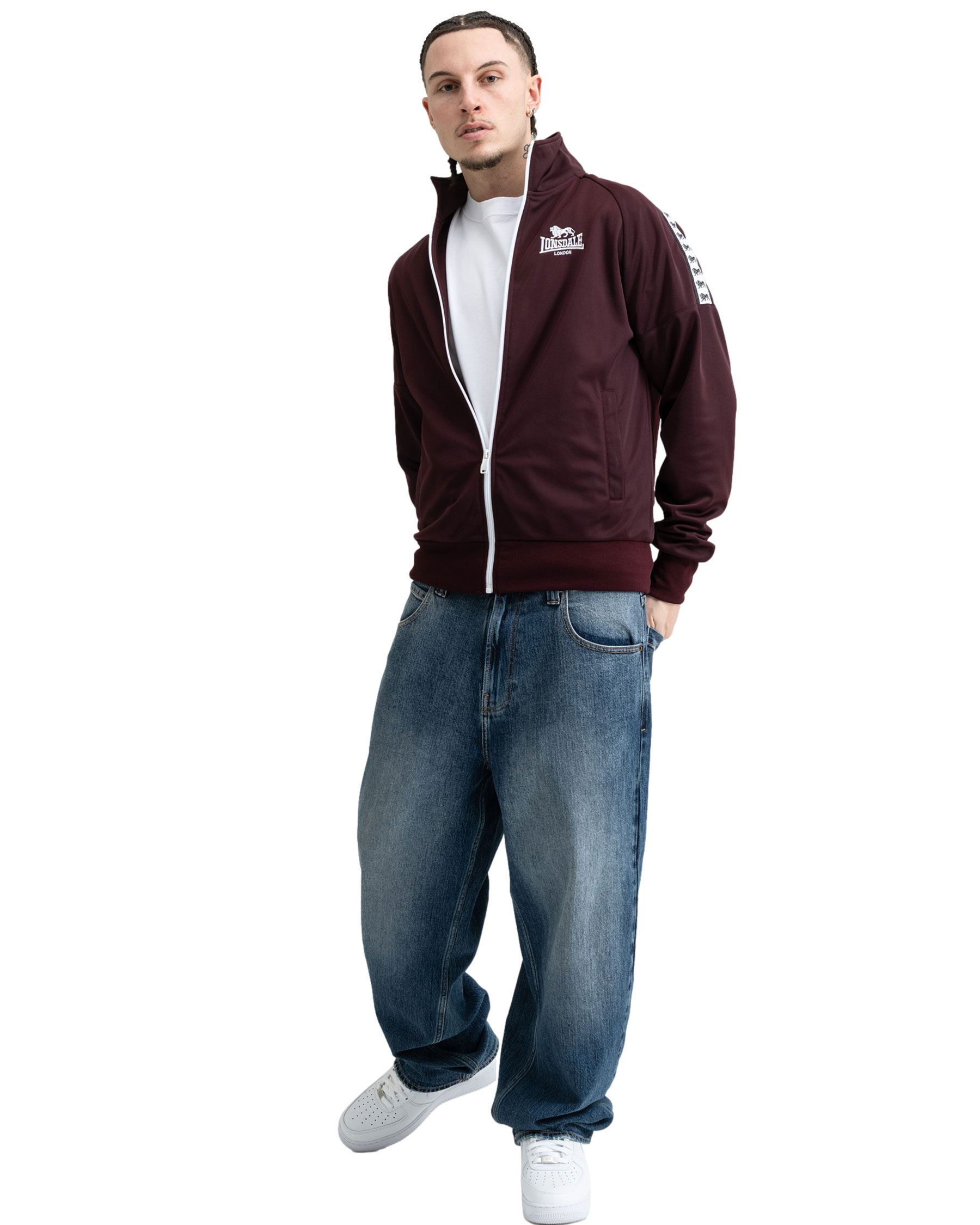 Lonsdale hooded tricot fleece trainer Calshot