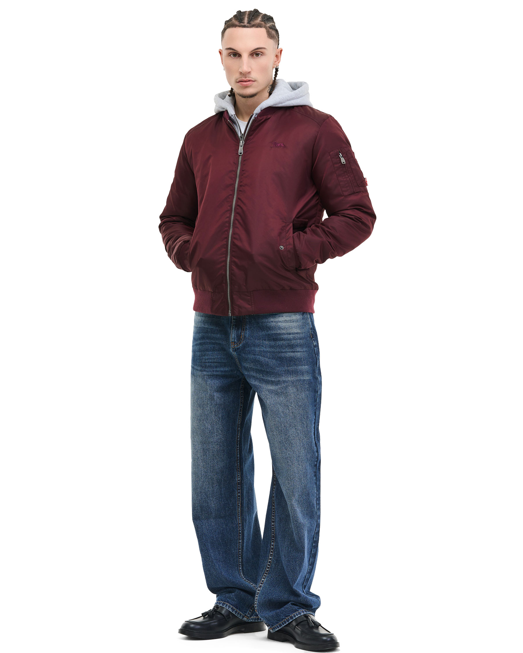 Lonsdale hooded flight jacket All Seasons
