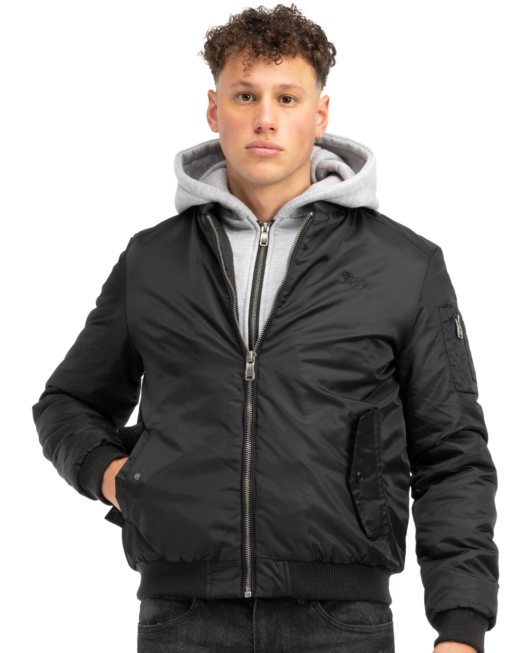 Lonsdale hooded flight jacket All Seasons