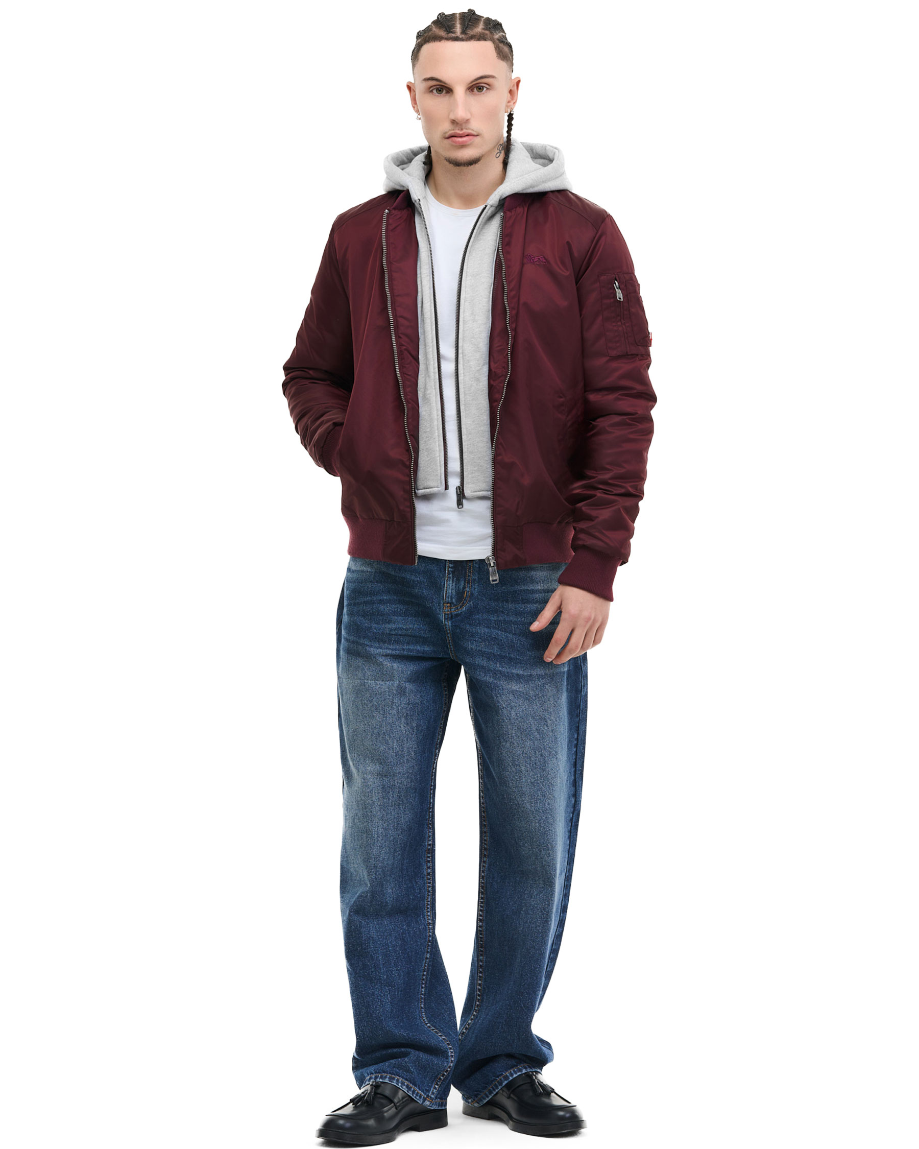 Lonsdale hooded flight jacket All Seasons