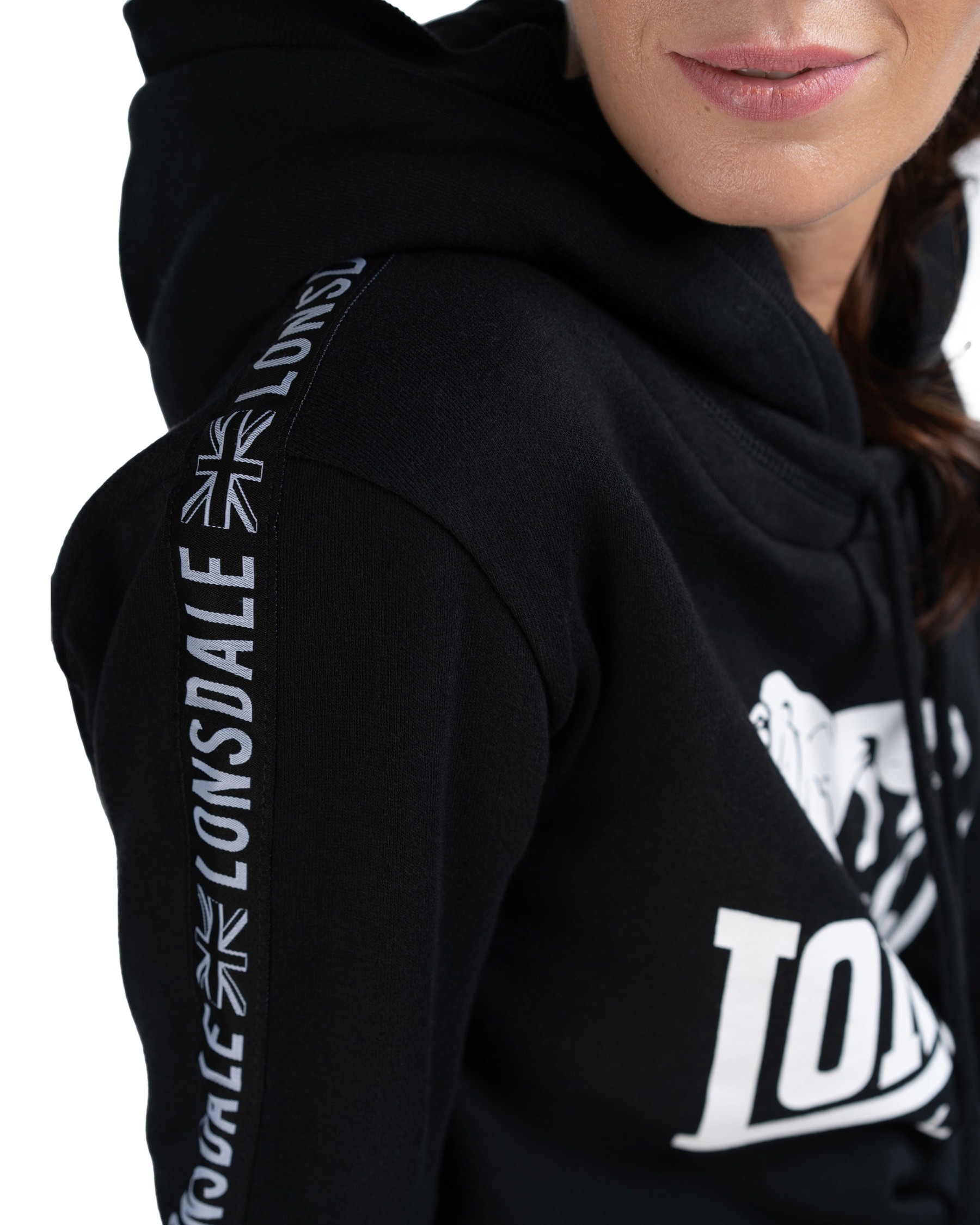 Lonsdale dames capuchon sweatshirt Dihewyd
