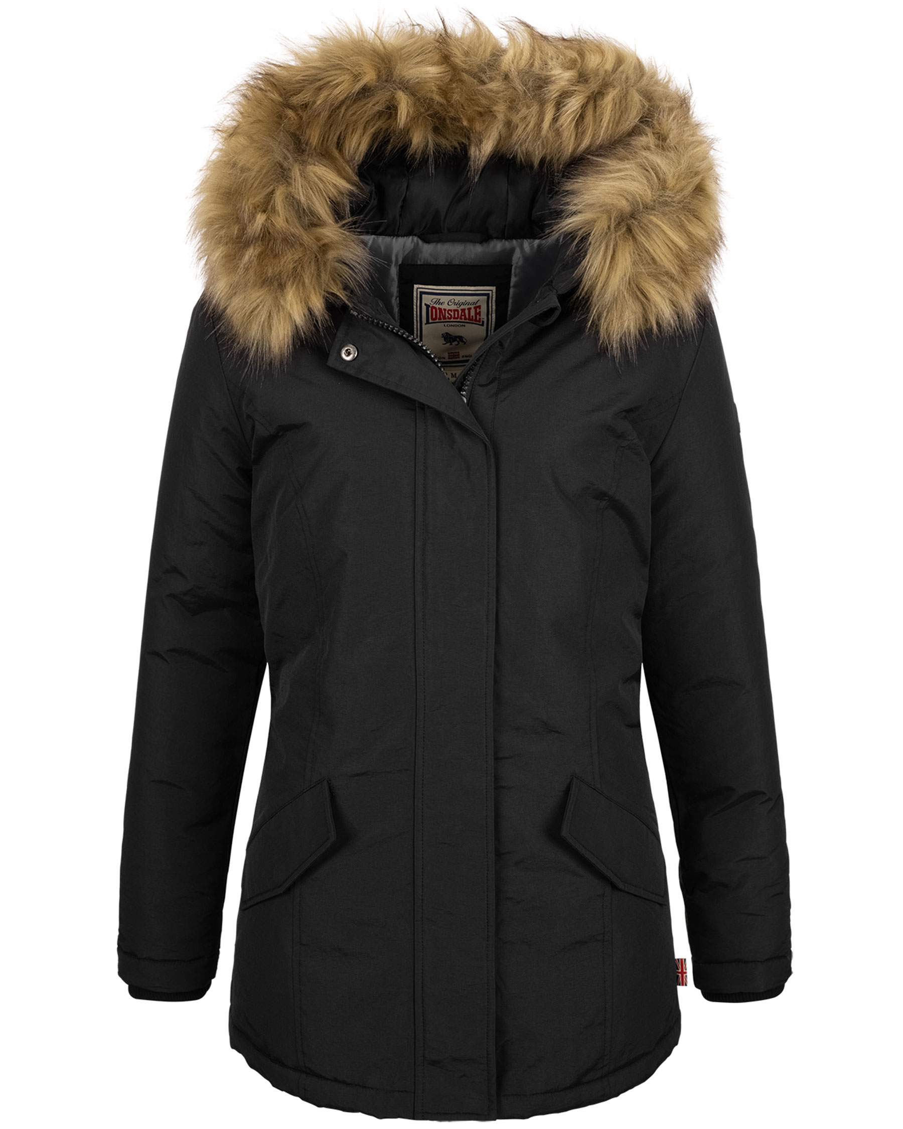 Lonsdale Damen Kapuzenparkajacke Kimmeridge