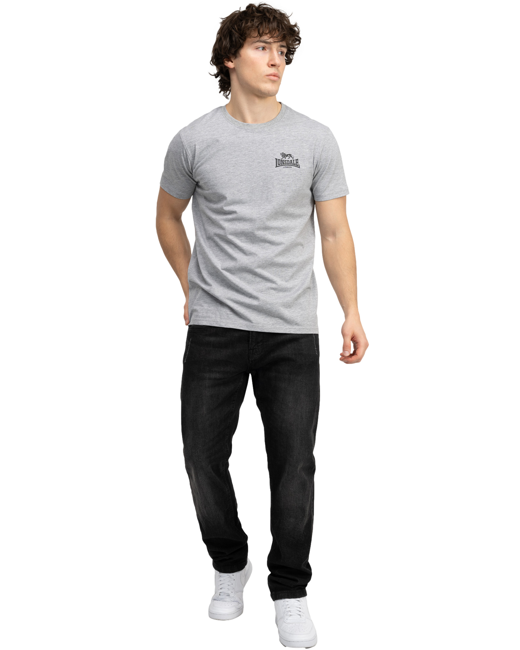 Lonsdale t-shirt Piddinghoe in dubbelpak