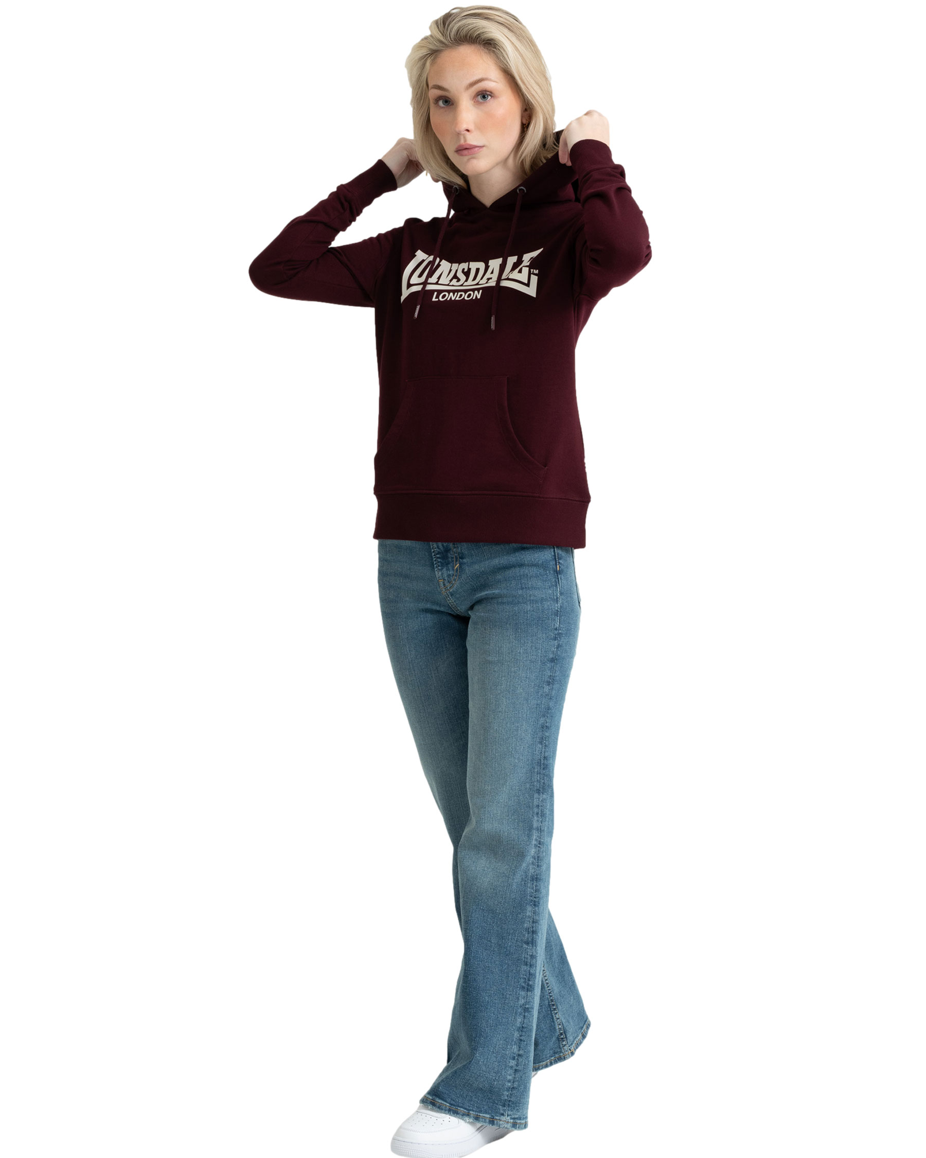 Lonsdale dames capuchon sweatshirt Flookburgh