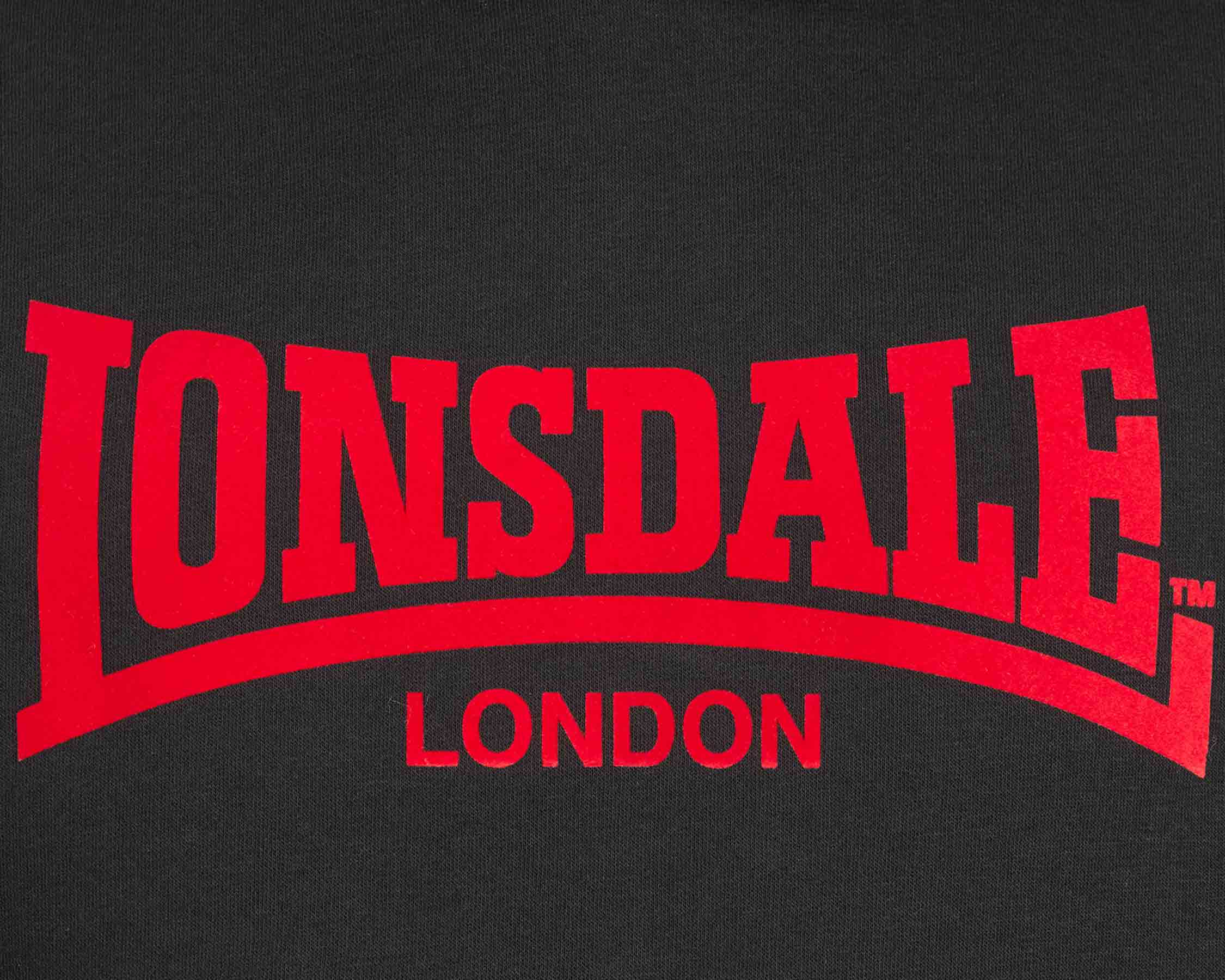 Lonsdale Slimfit Kapuzensweatshirt Hooded One Tone