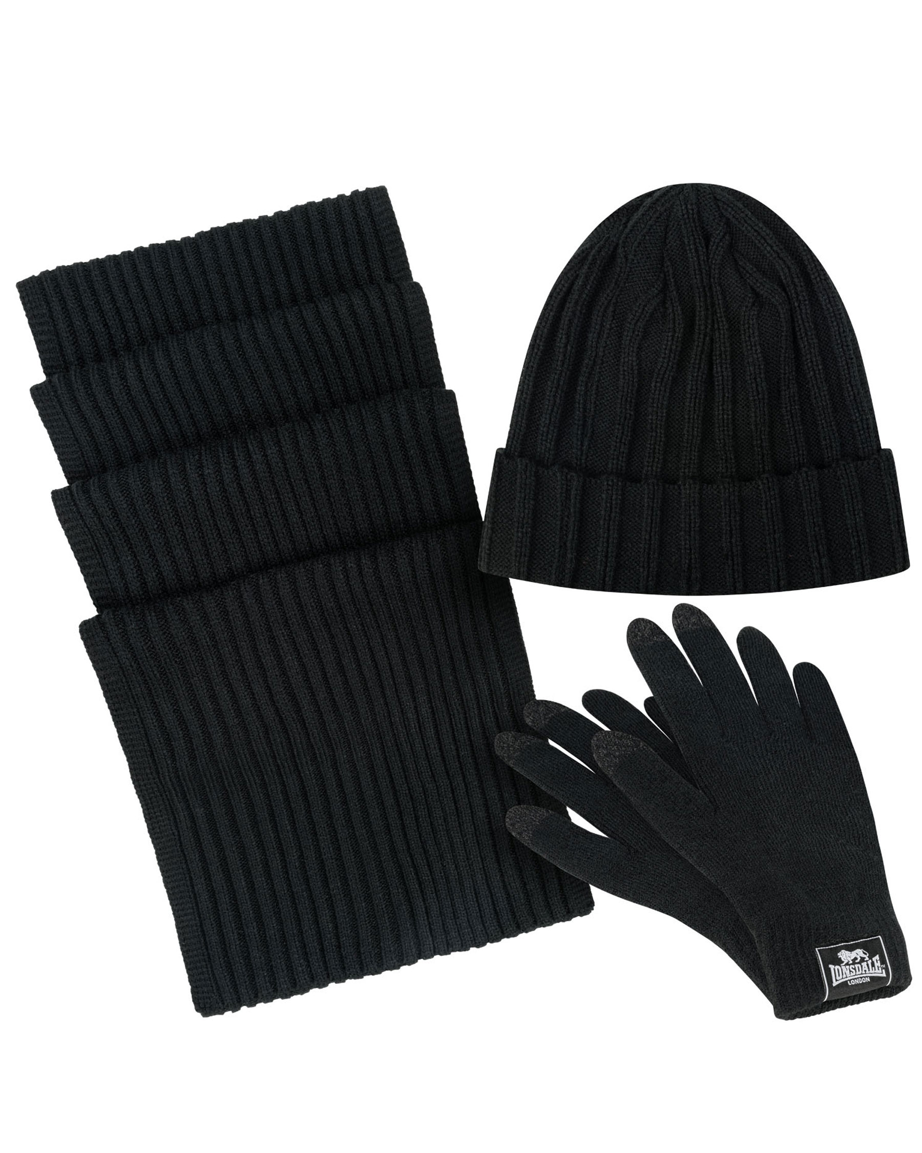 Lonsdale London Mützen und Schalset Acomb