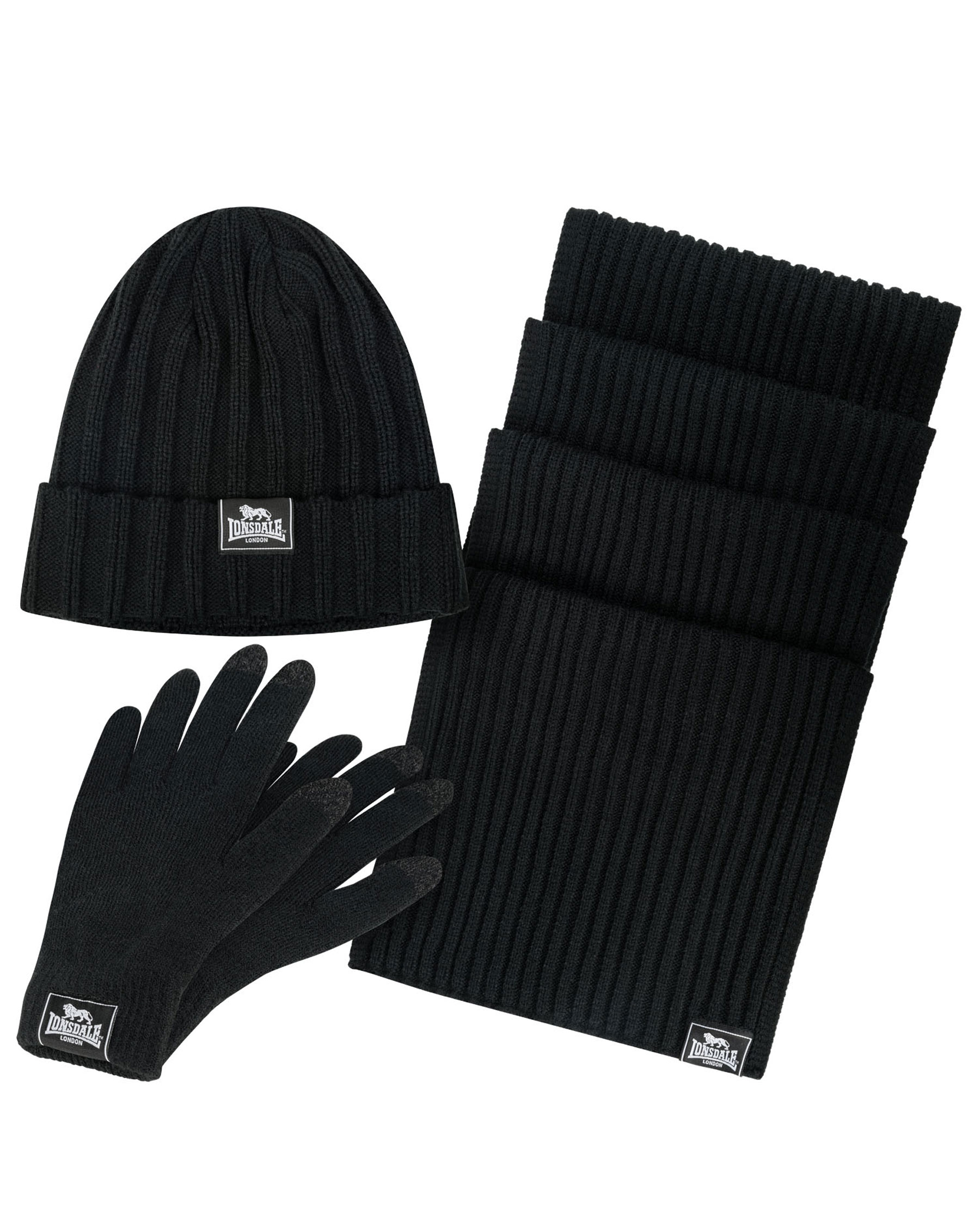 Lonsdale London Mützen und Schalset Acomb