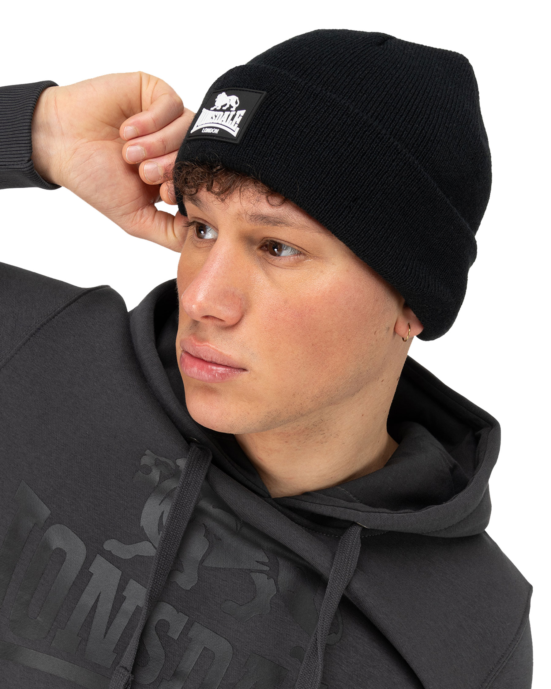 Lonsdale Beannie Strickmütze Dalston