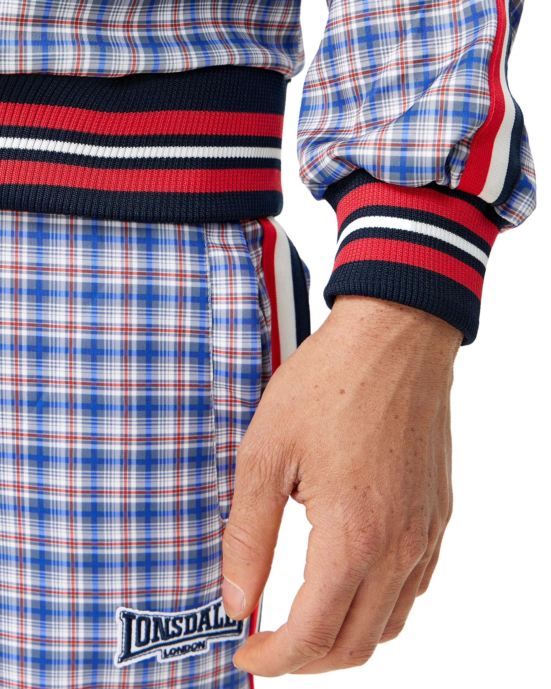 Champion sales plaid tracksuit