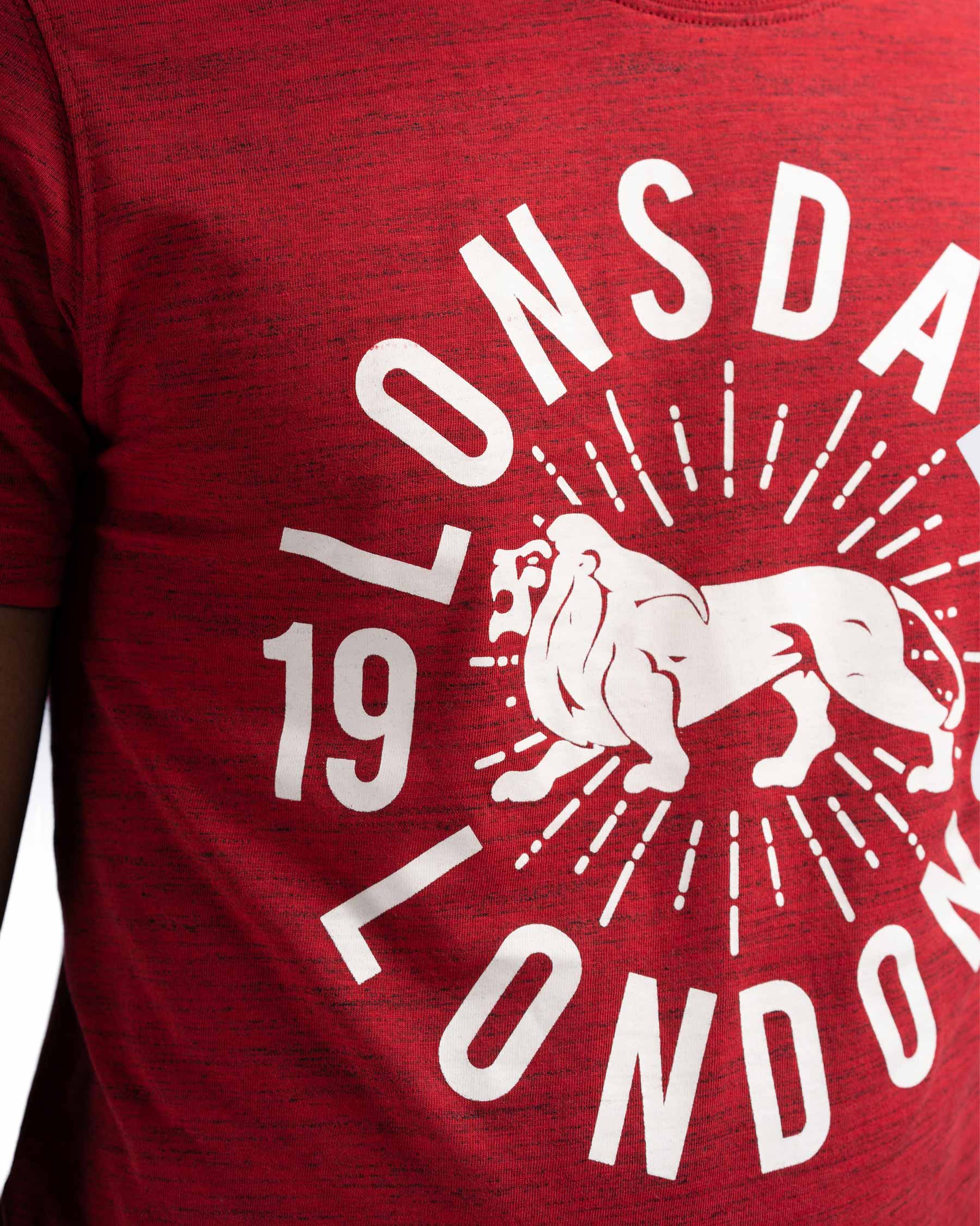 Lonsdale regulär fit T-Shirt Warmwell