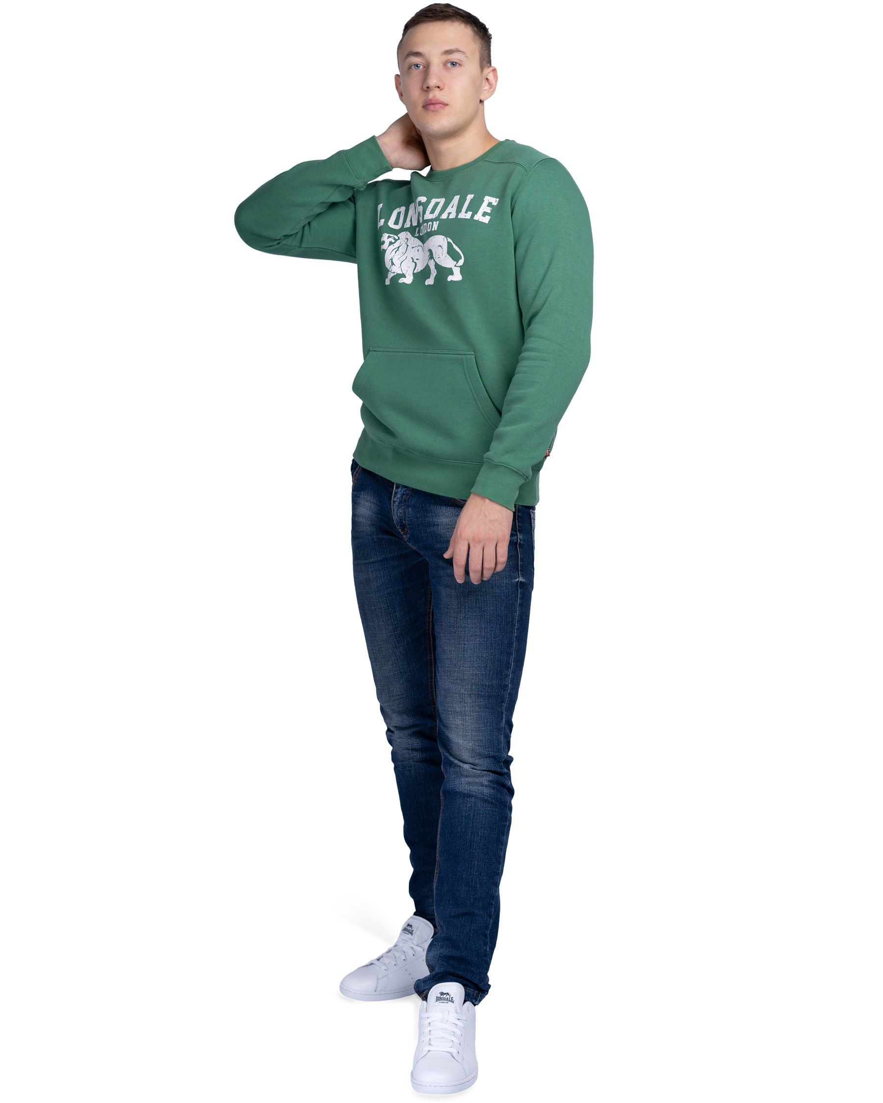 Lonsdale Rundhals Slimfit Sweatshirt Kersbrook