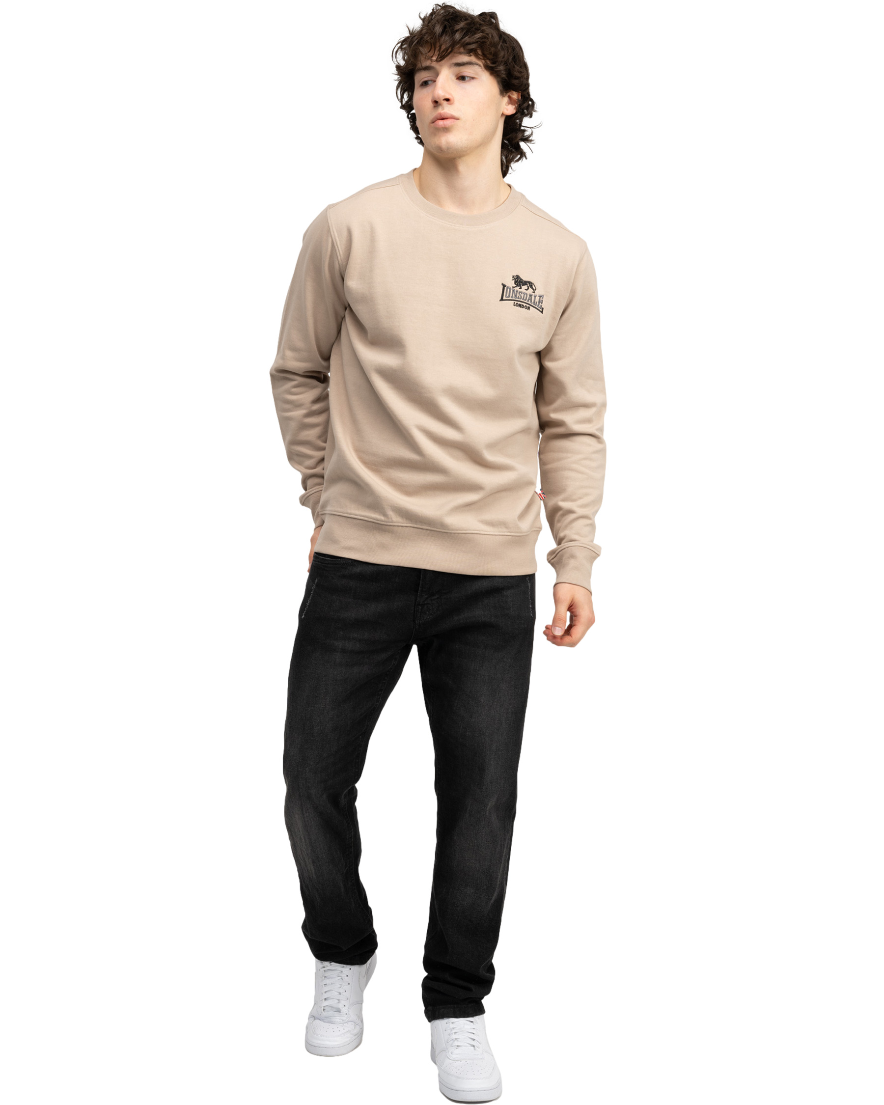 Lonsdale Rundhals Slimfit Sweatshirt Lympstone