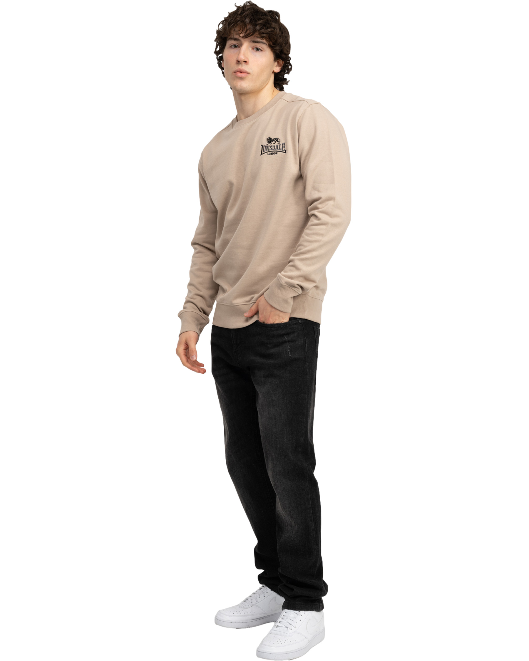 Lonsdale Rundhals Slimfit Sweatshirt Lympstone