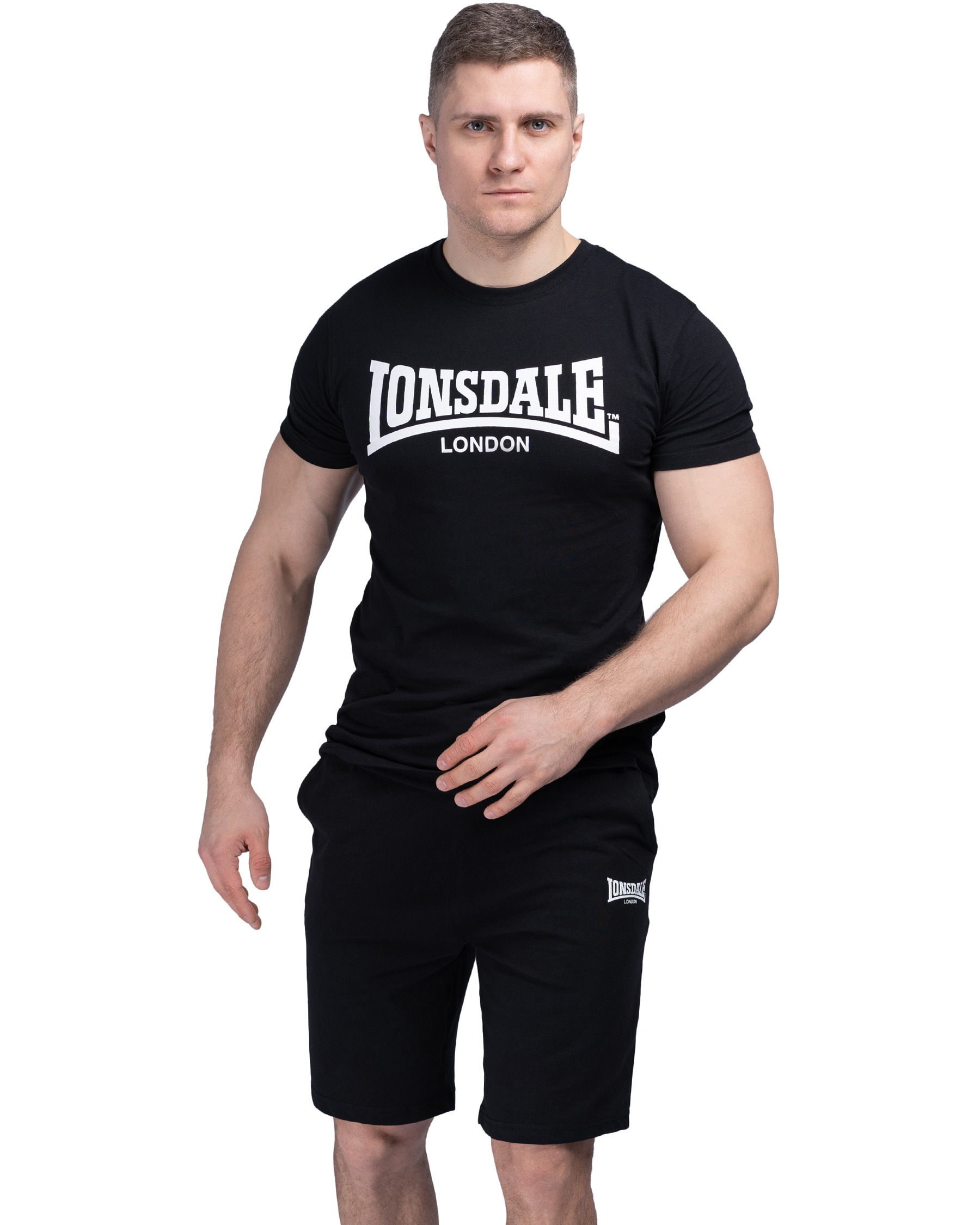 Lonsdale T-Shirt und Shorts Set Moy