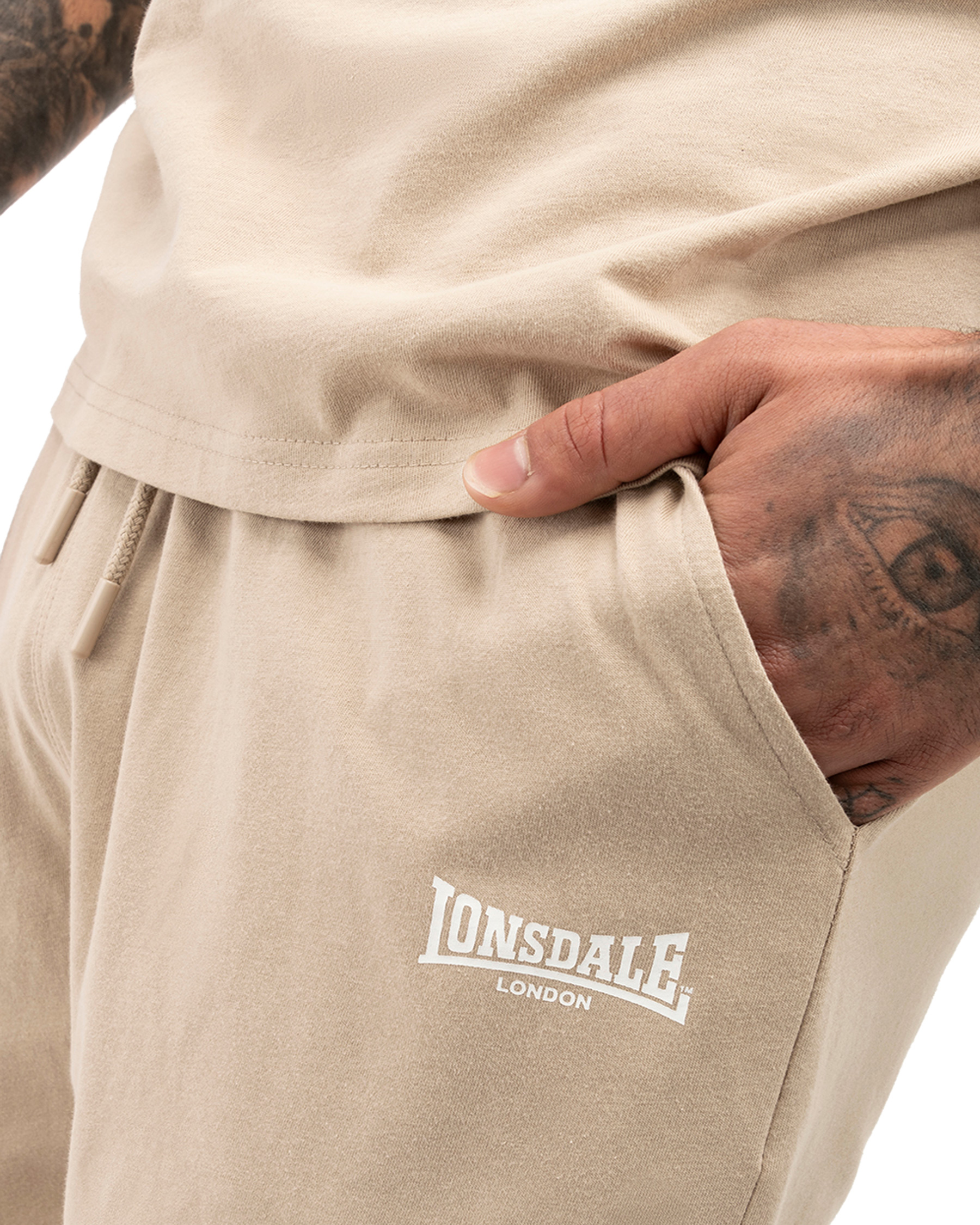 Lonsdale T-Shirt und Shorts Set Moy