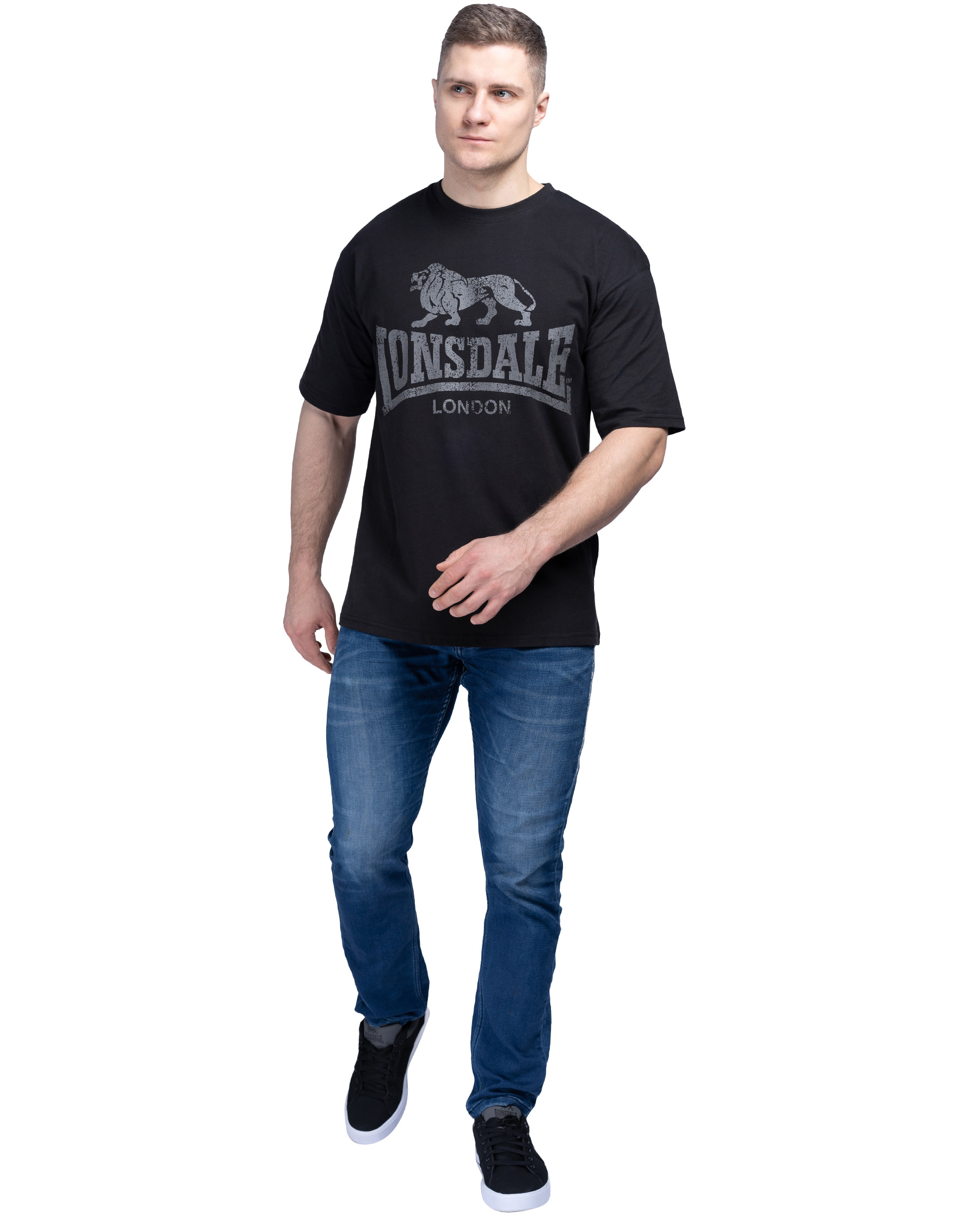 Lonsdale Unisex Oversized T-Shirt Thrumster