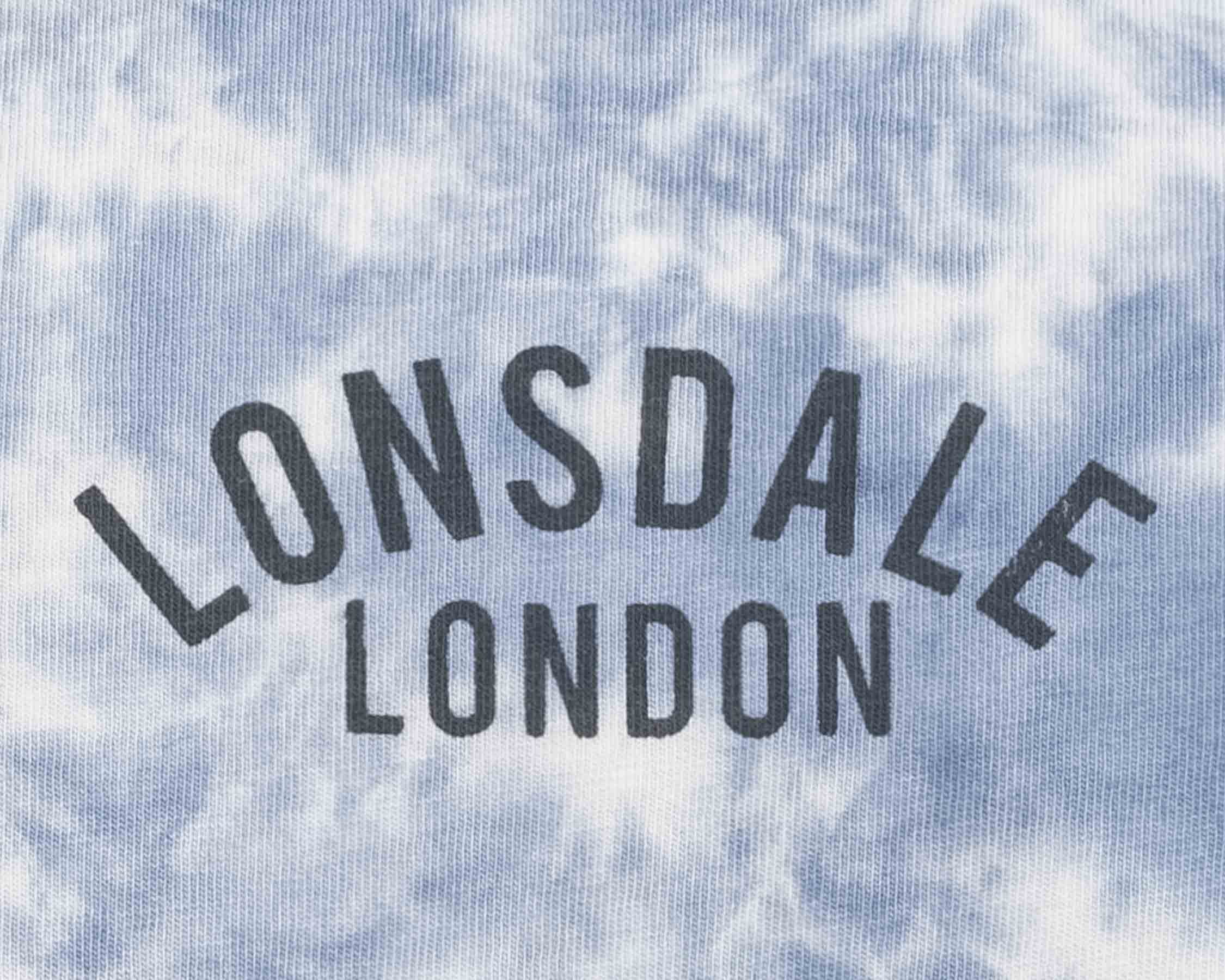 Lonsdale Unisex Oversized Batik T-Shirt Whaligoe