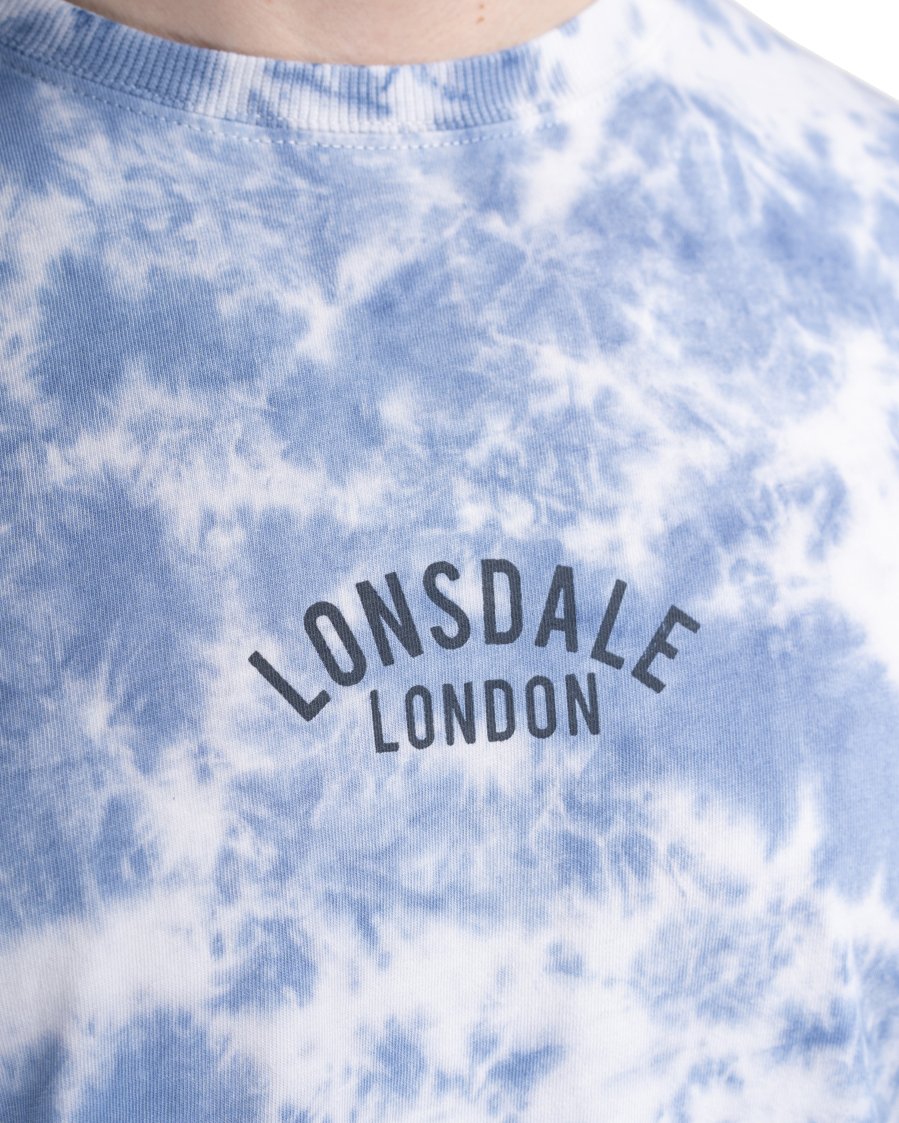 Lonsdale Unisex Oversized Batik T-Shirt Whaligoe