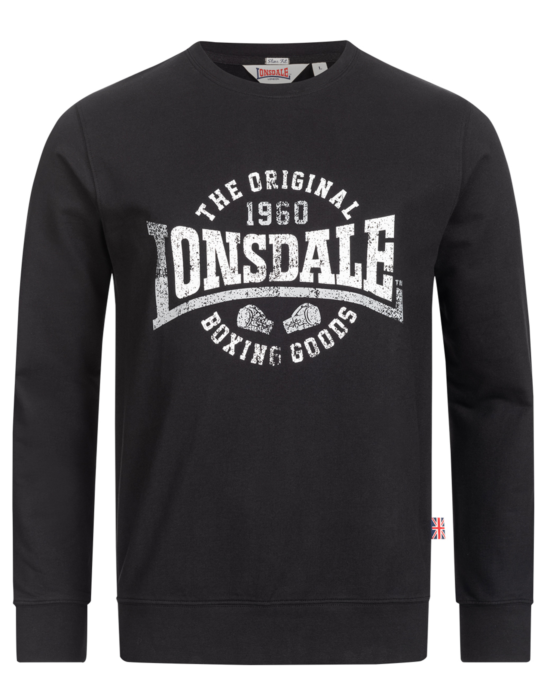 Lonsdale Rundhals Slimfit Sweatshirt Badfallister