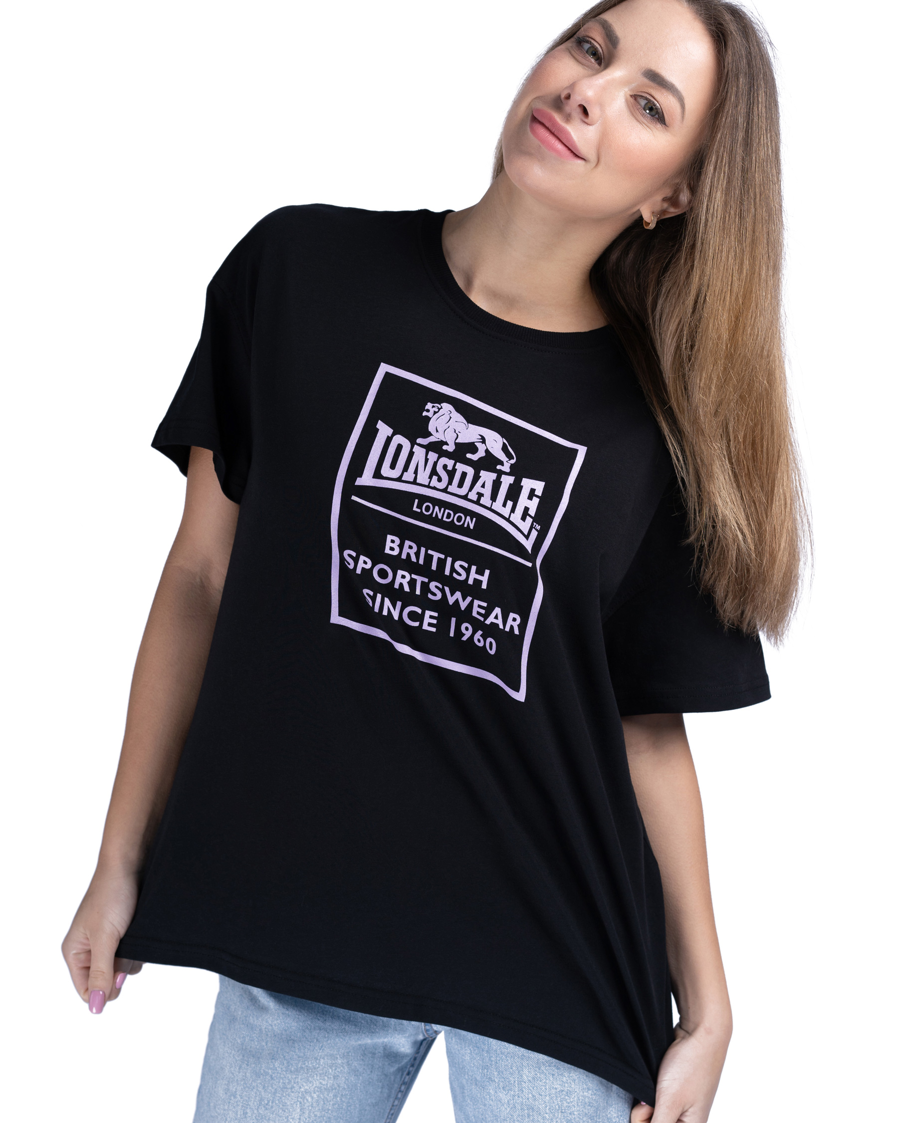 Lonsdale Oversized Damen T-shirt Ramscraigs