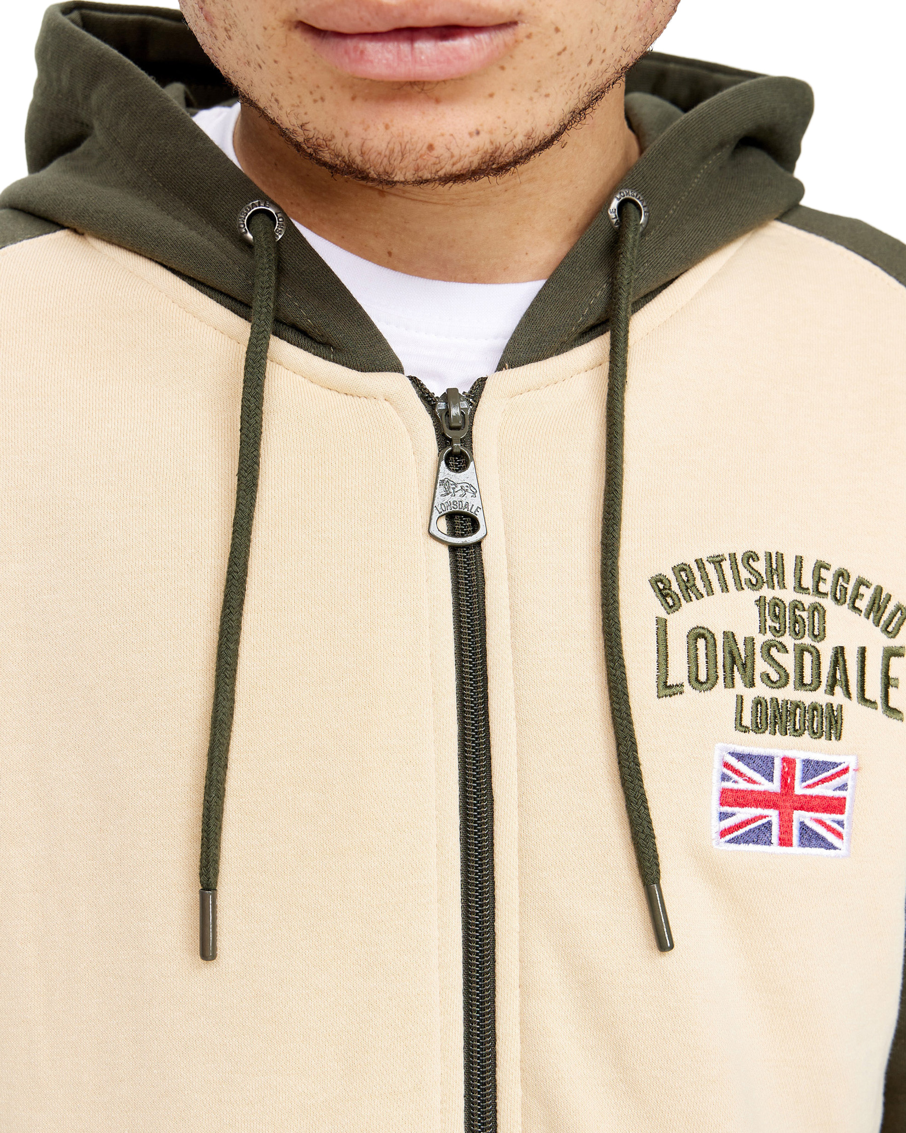 Lonsdale Slimfit trainingspak Stretton
