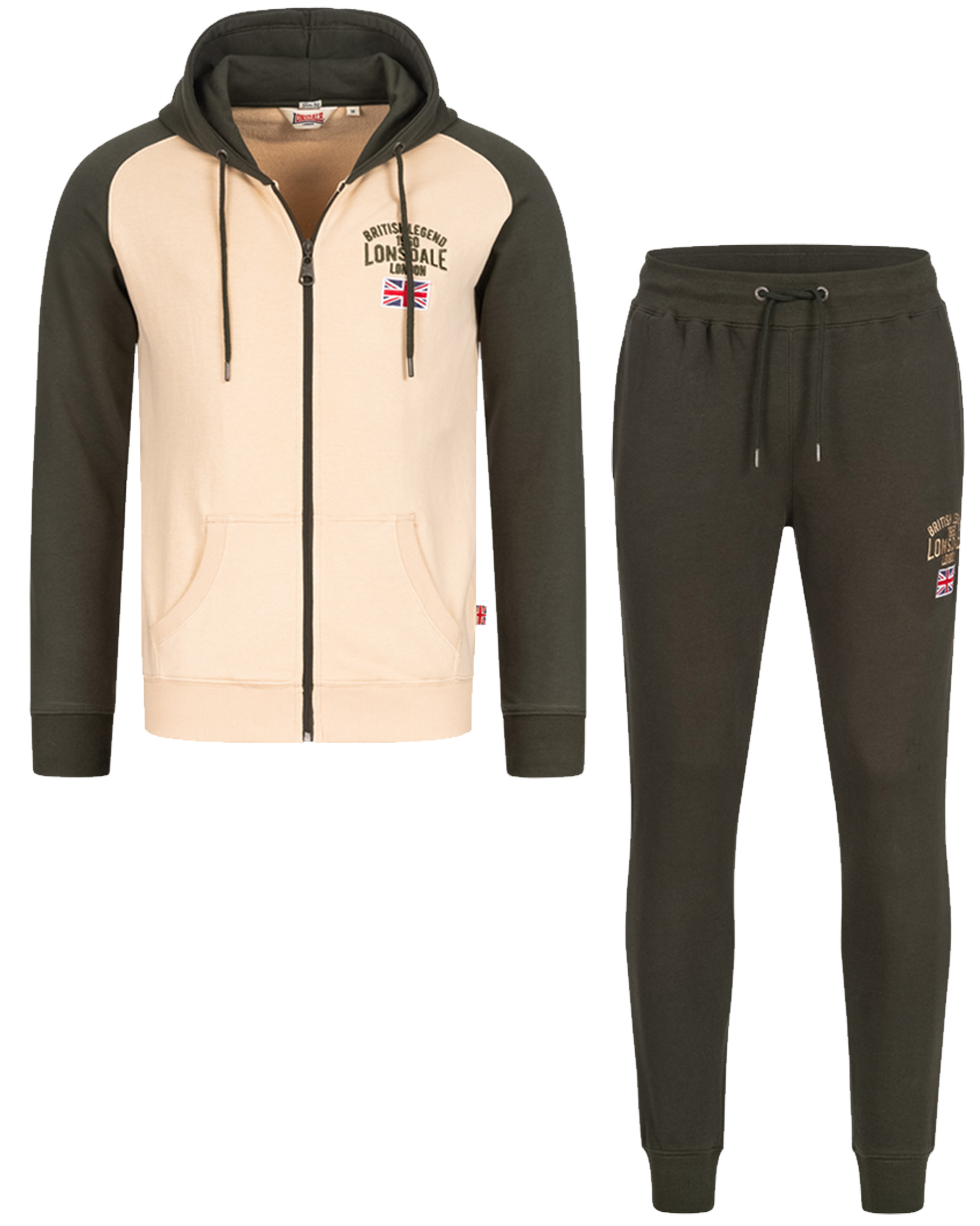 Lonsdale Slimfit trainingspak Stretton