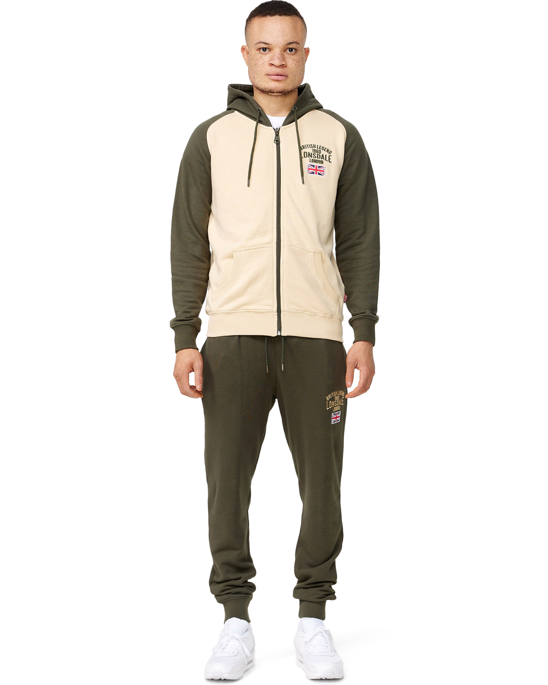 Lonsdale Slimfit trainingspak Stretton