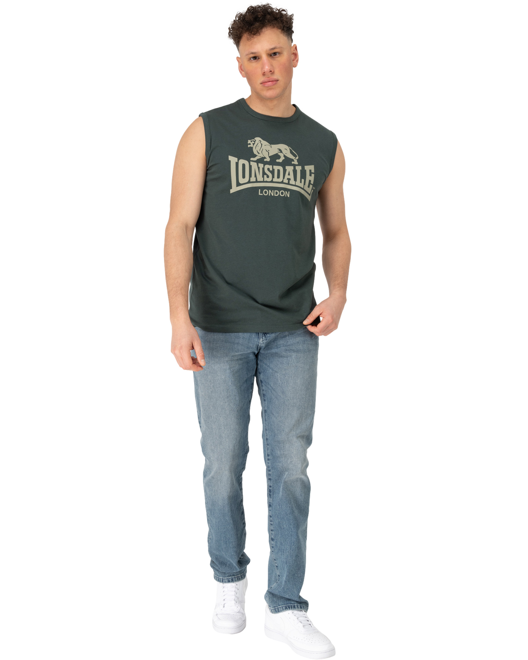 Lonsdale ärmeloses T-Shirt Clopton