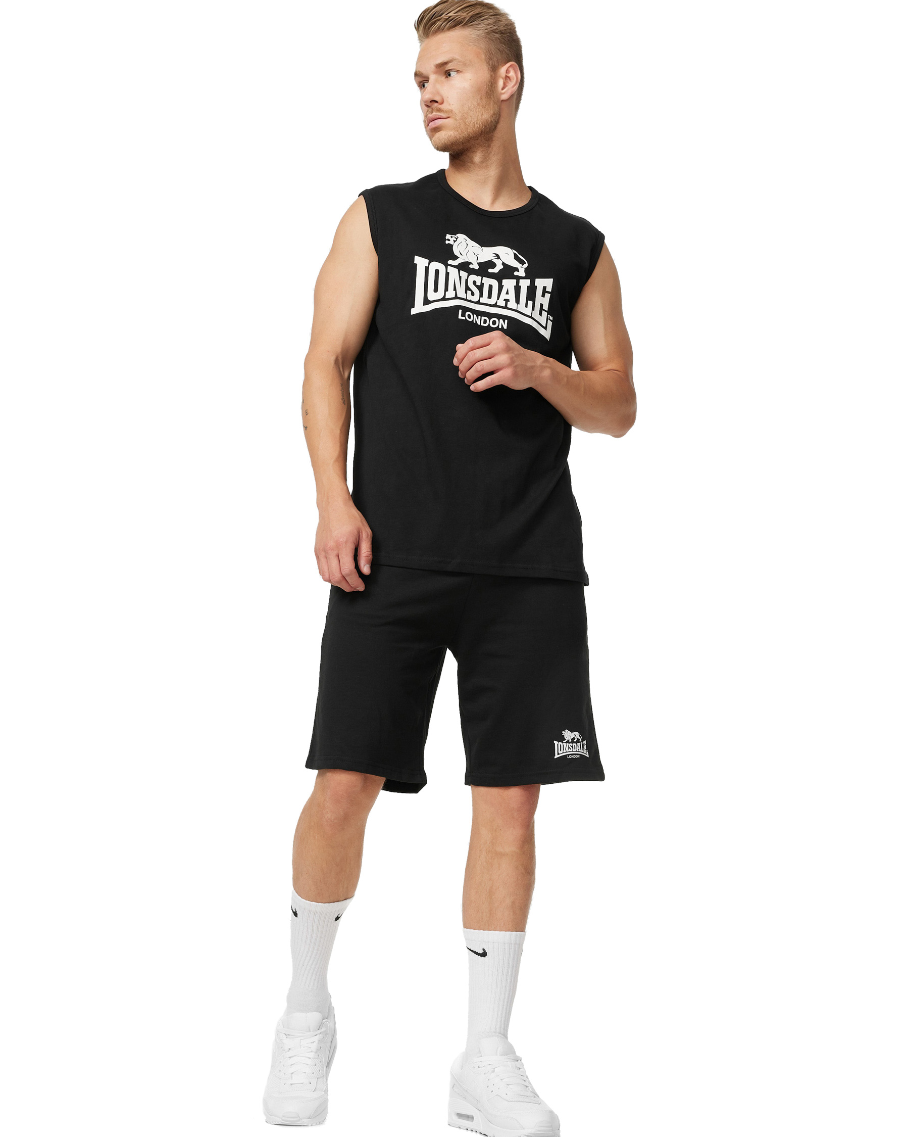 Lonsdale ärmeloses T-Shirt Clopton