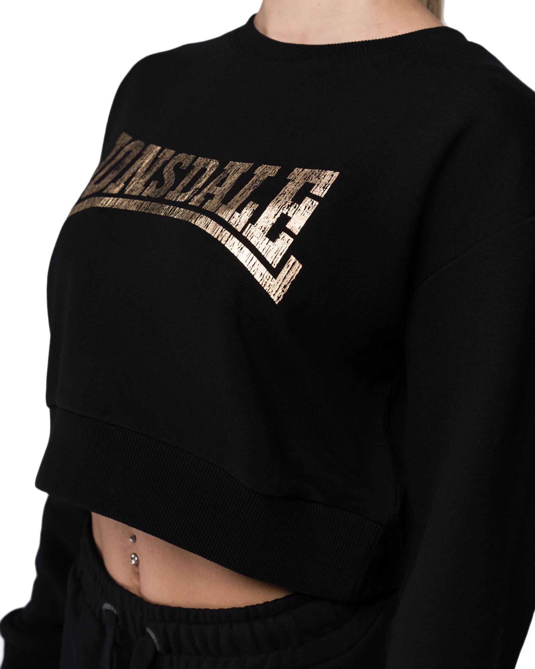 Lonsdale Damen Cropped Sweatshirt Culbokie