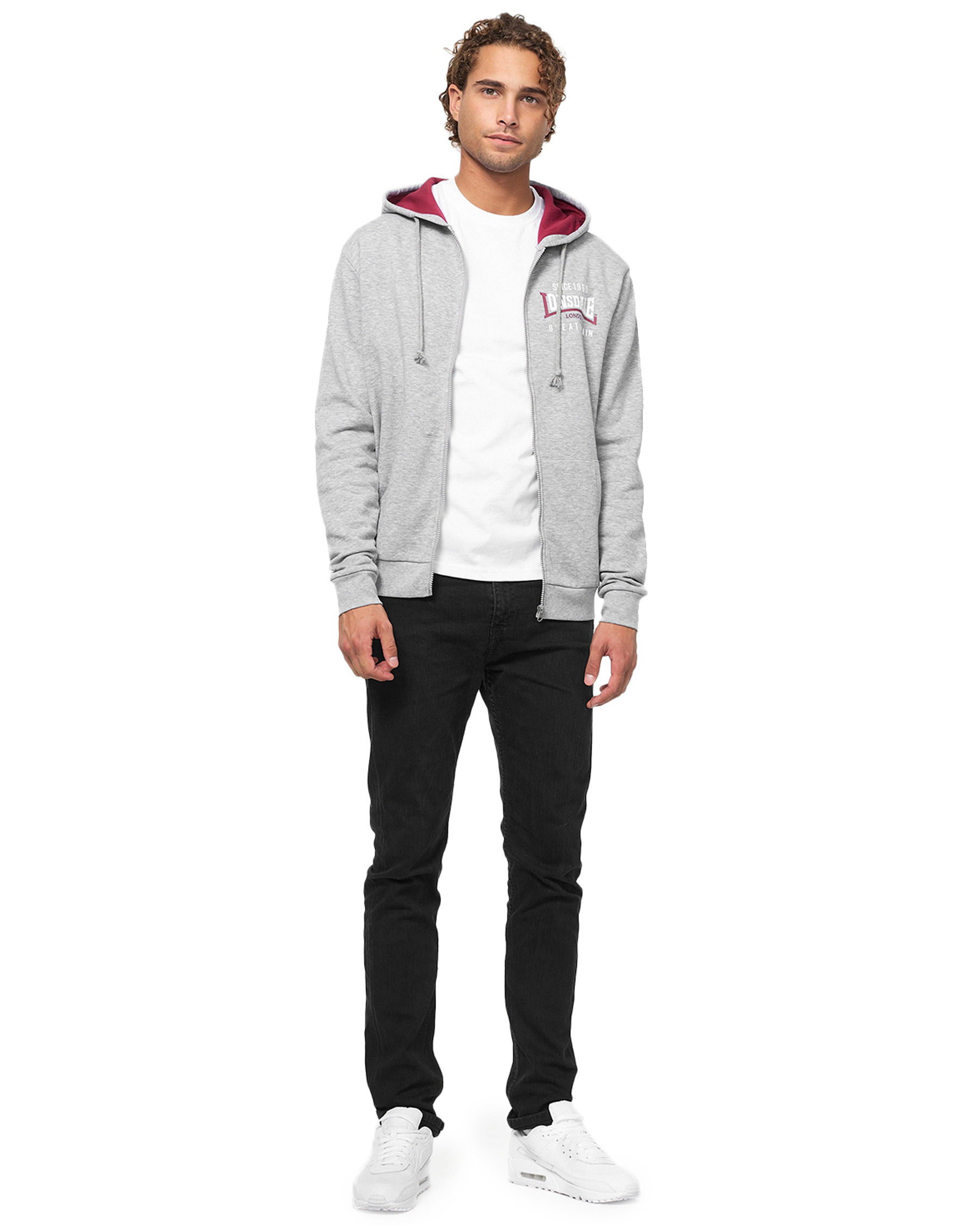 Lonsdale hooded zipsweat Lintmill
