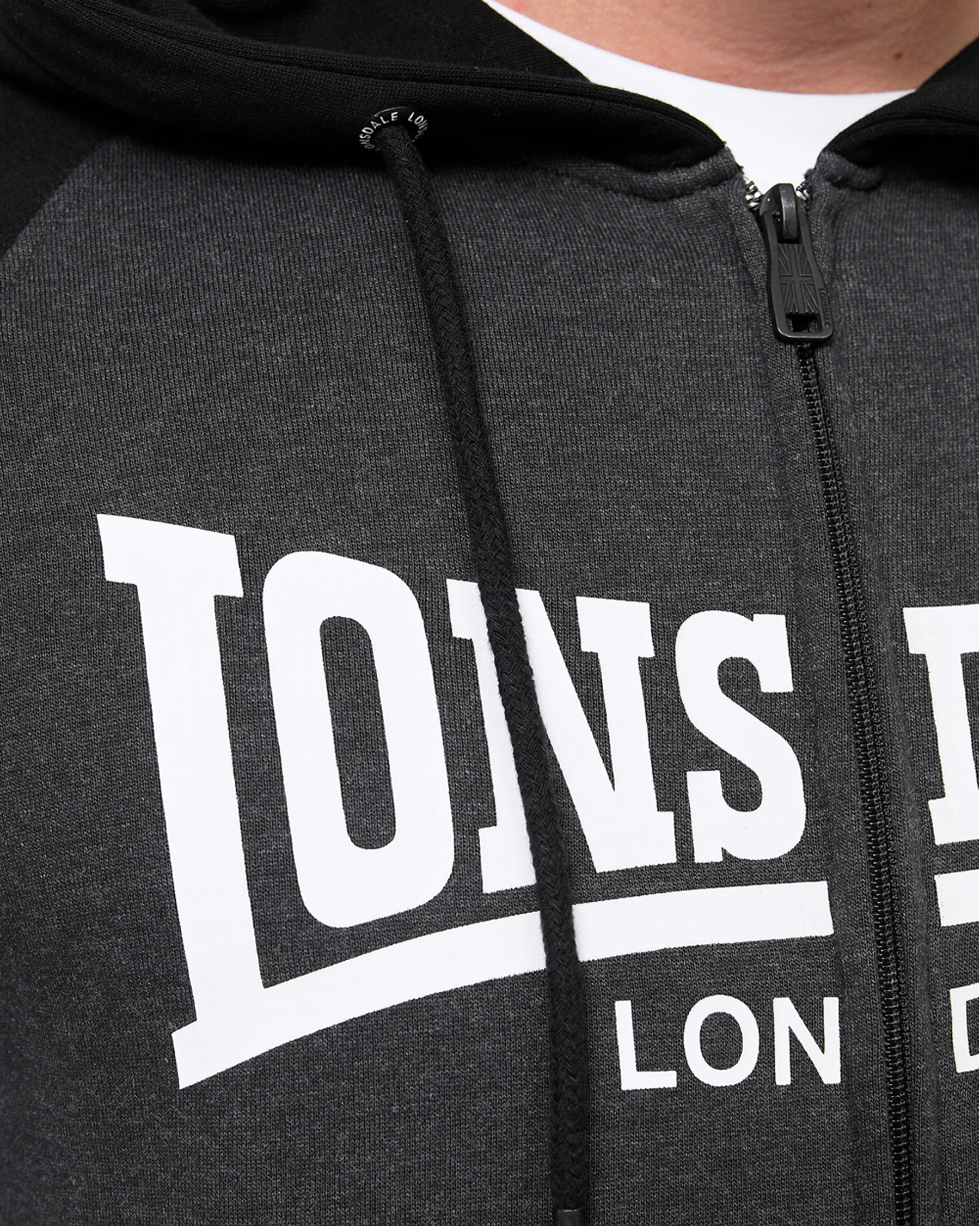 Lonsdale hooded zipper sweatshirt Glentruan